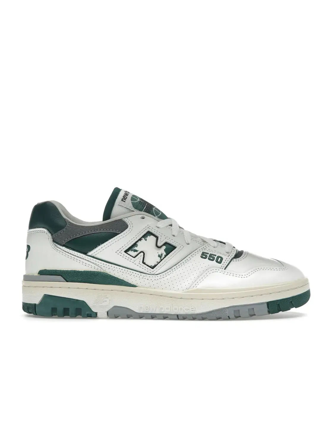 Мужские кроссовки Lifestyle New Balance 550 — изображение 1 из 4, зеленый/серый