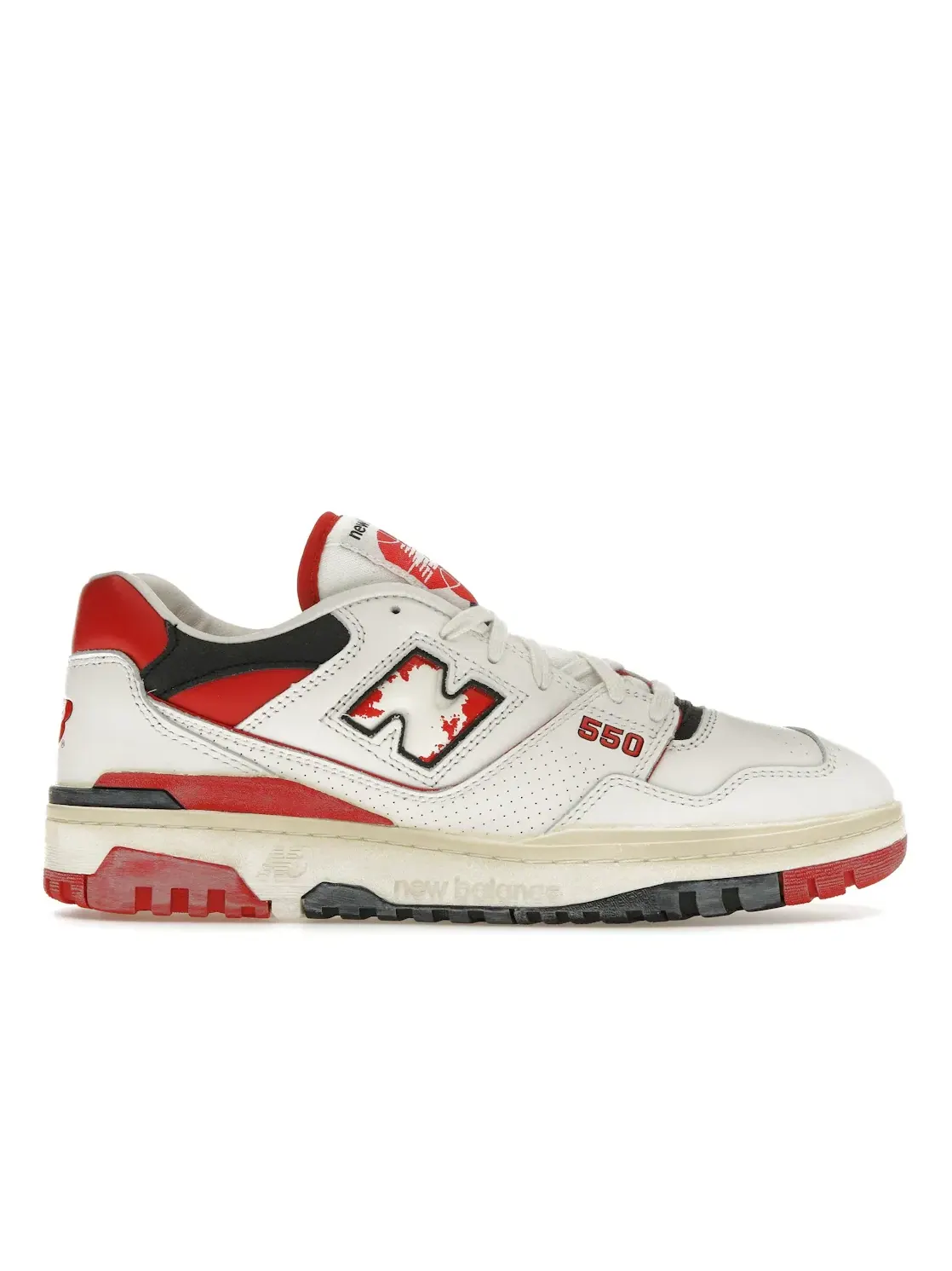 Мужские кроссовки Lifestyle New Balance 550 — изображение 1 из 4, красный/черный