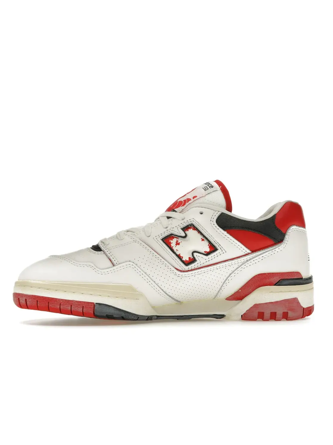 Мужские кроссовки Lifestyle New Balance 550 — изображение 3 из 4, красный/черный