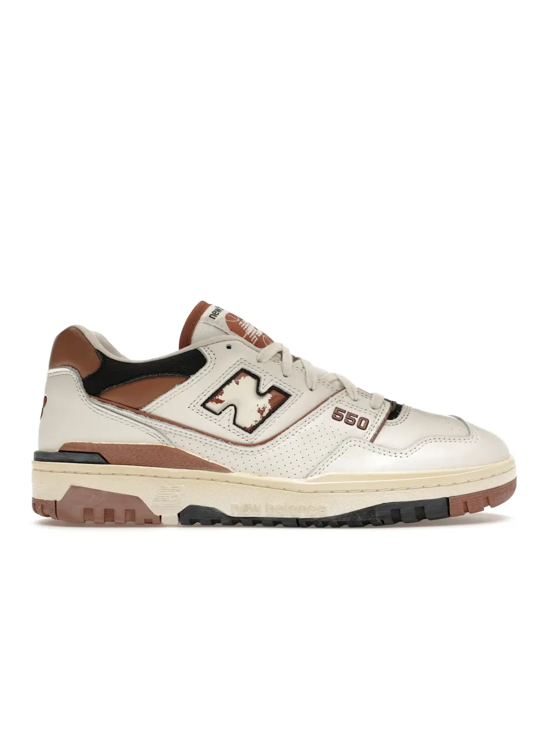 Мужские кроссовки в винтажном стиле New Balance 550 — изображение 1 из 4, черный