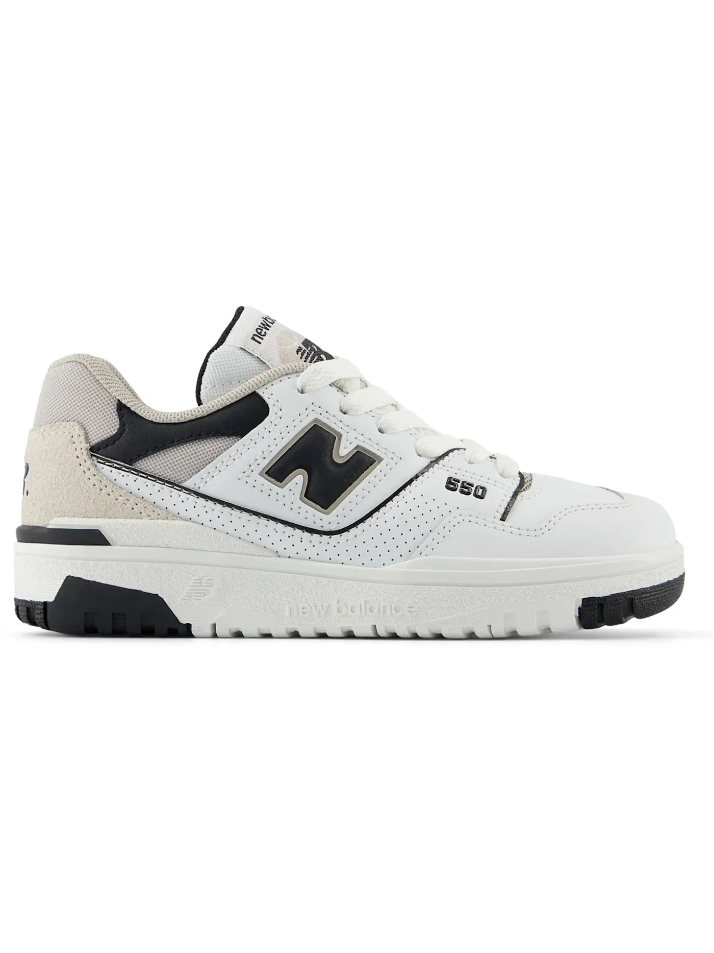 Детские кроссовки Lifestyle New Balance 550 — изображение 1 из 1, белый/черный