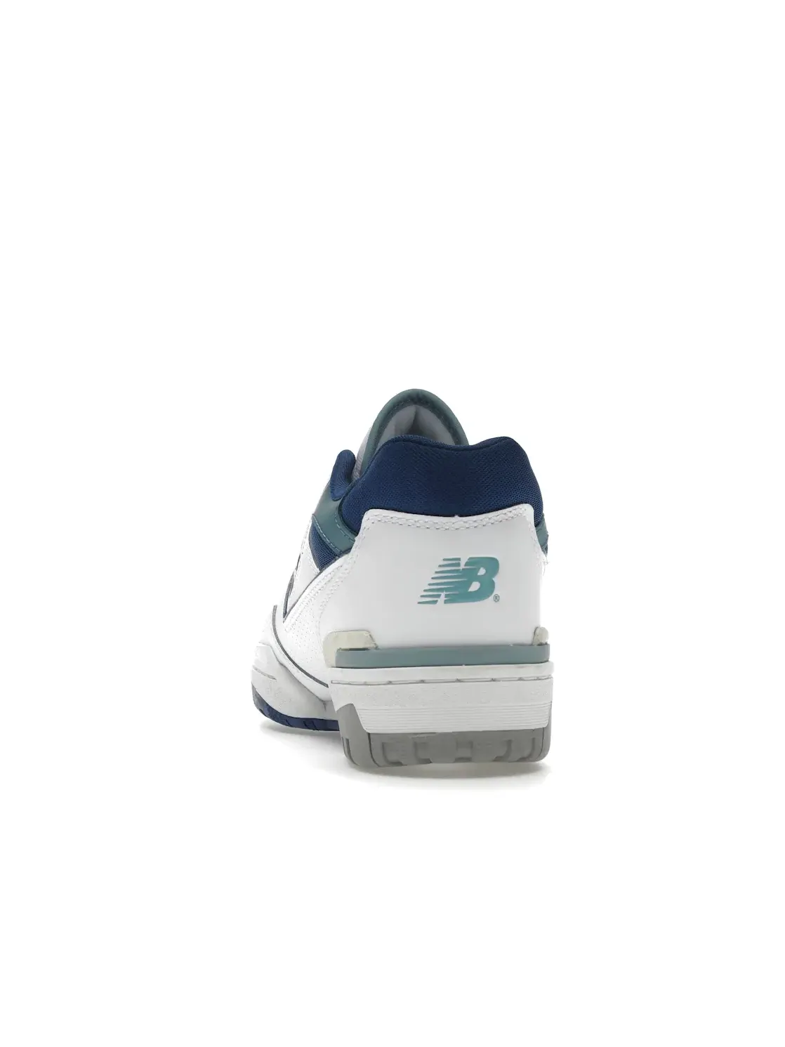 Мужские кроссовки с низким верхом New Balance 550 — изображение 4 из 4, белый/синий