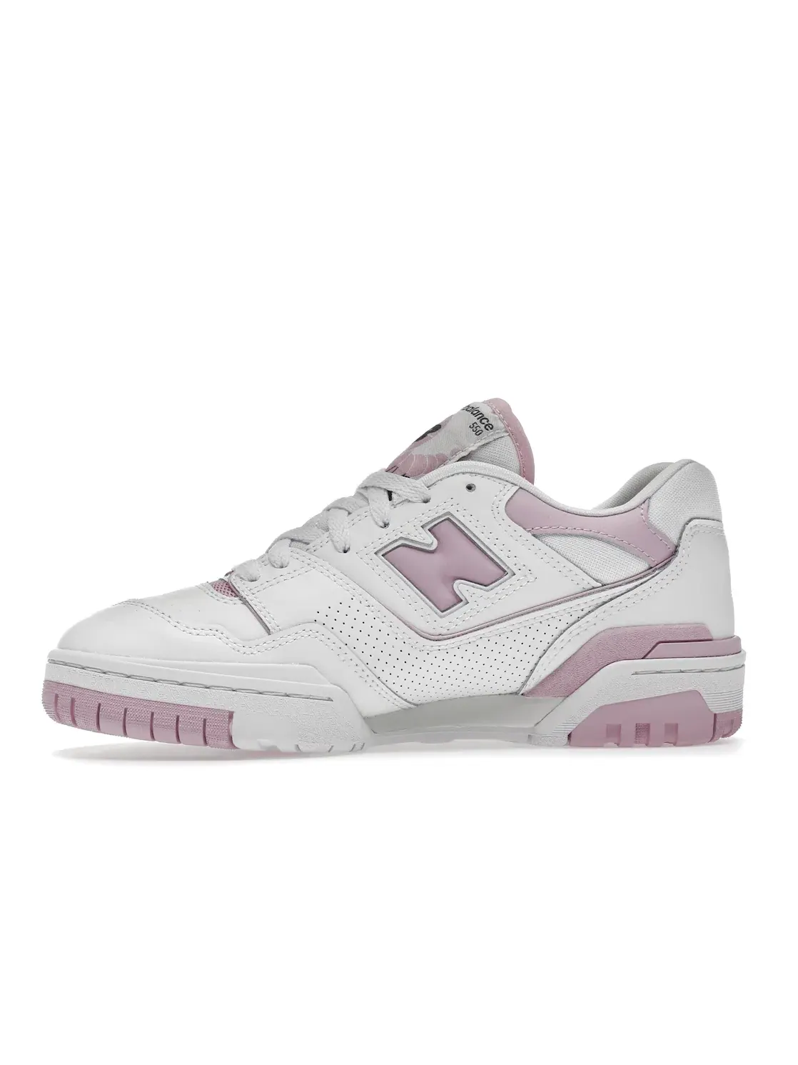 Женские кроссовки с цветными акцентами New Balance 550 — изображение 3 из 4, белый