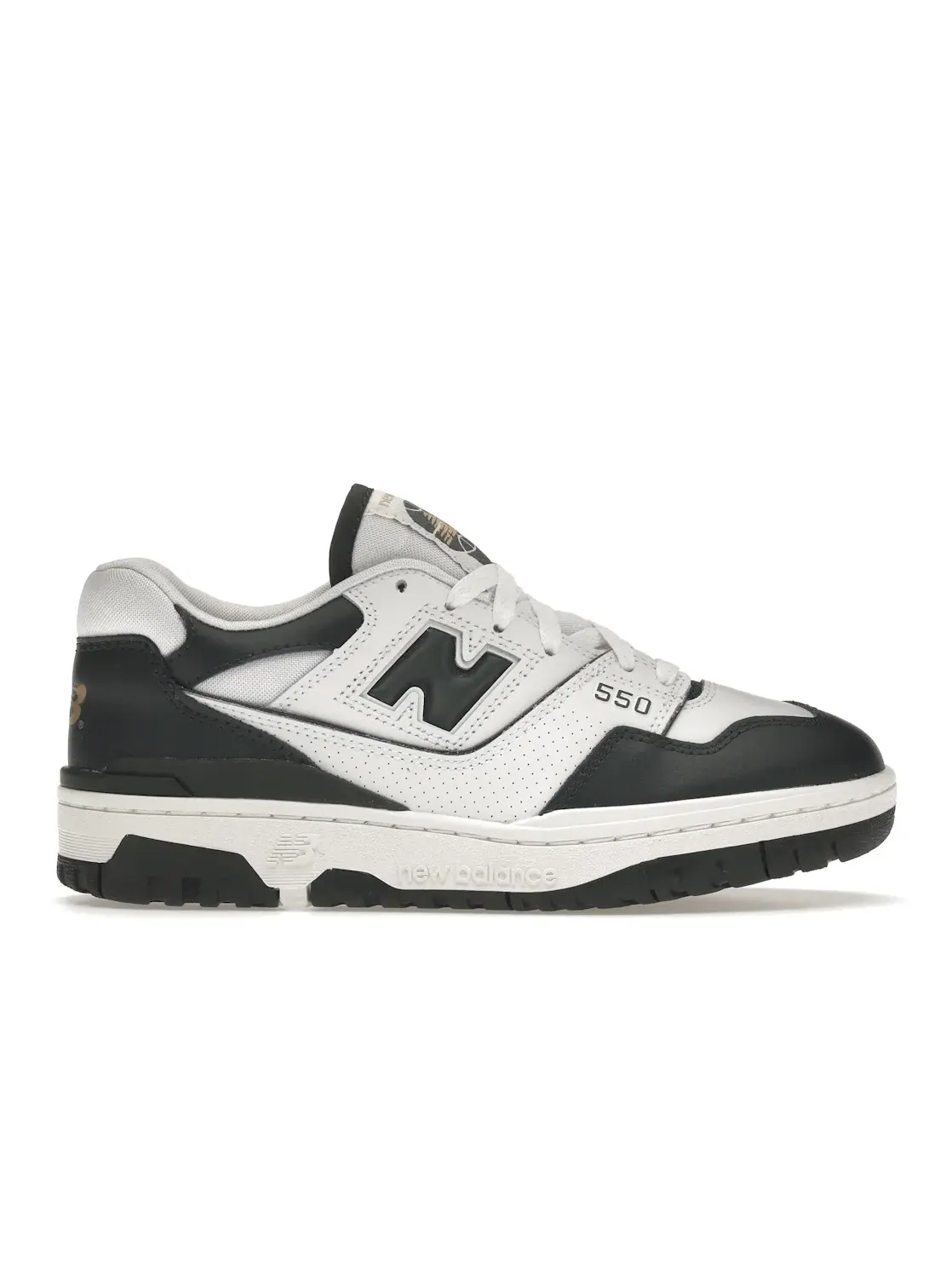 Мужские кроссовки Lifestyle New Balance 550 — изображение 1 из 4, белый/темный зеленый