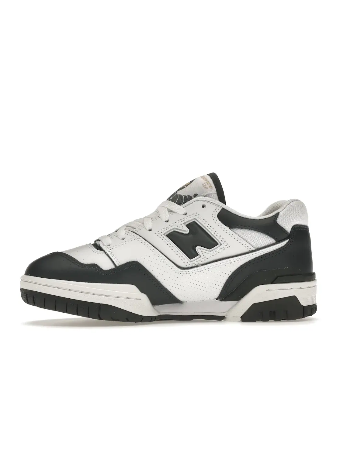 Мужские кроссовки Lifestyle New Balance 550 — изображение 3 из 4, белый/темный зеленый