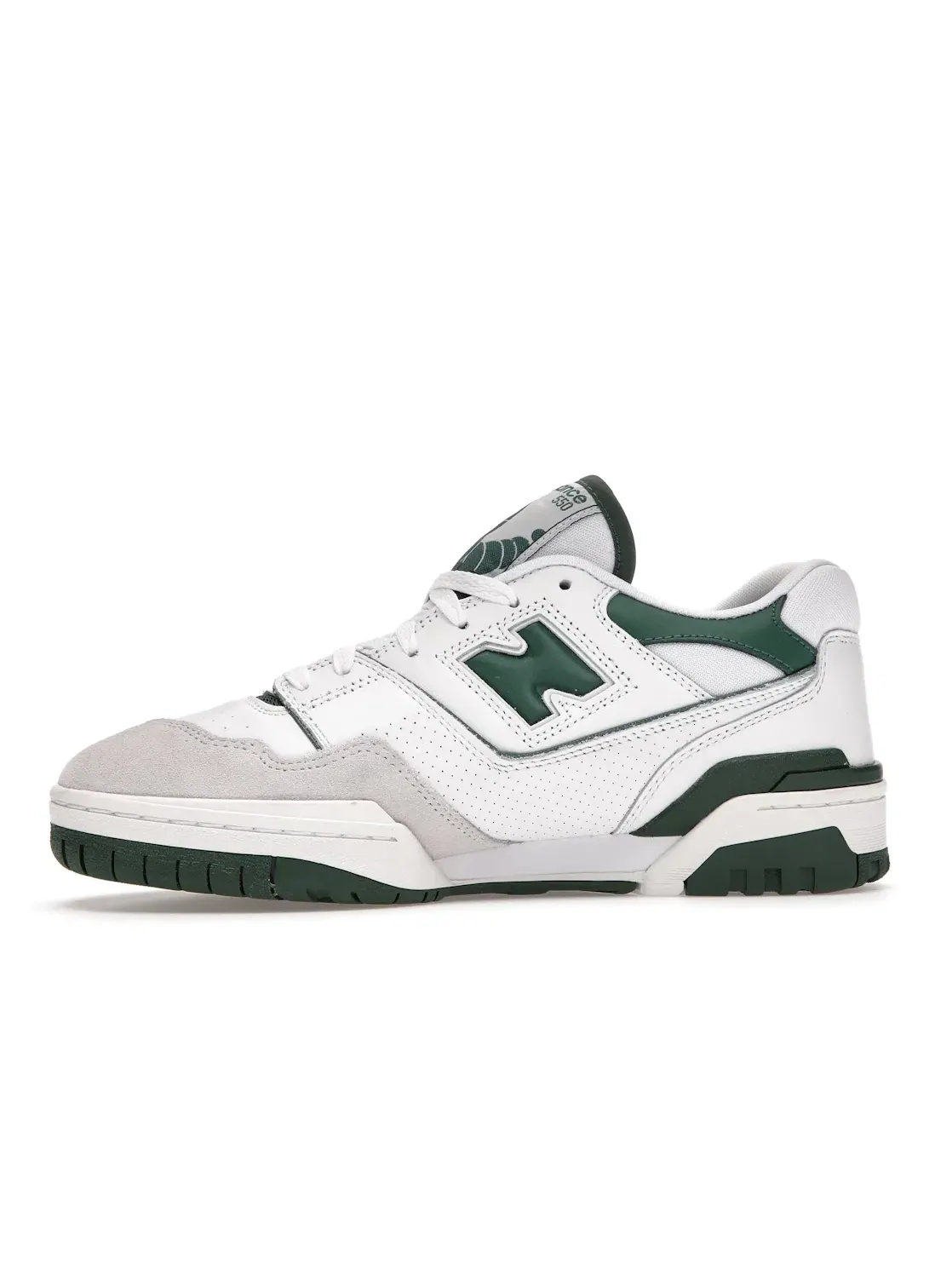 Мужские кроссовки Lifestyle New Balance 550 — изображение 3 из 4, белый/зеленый