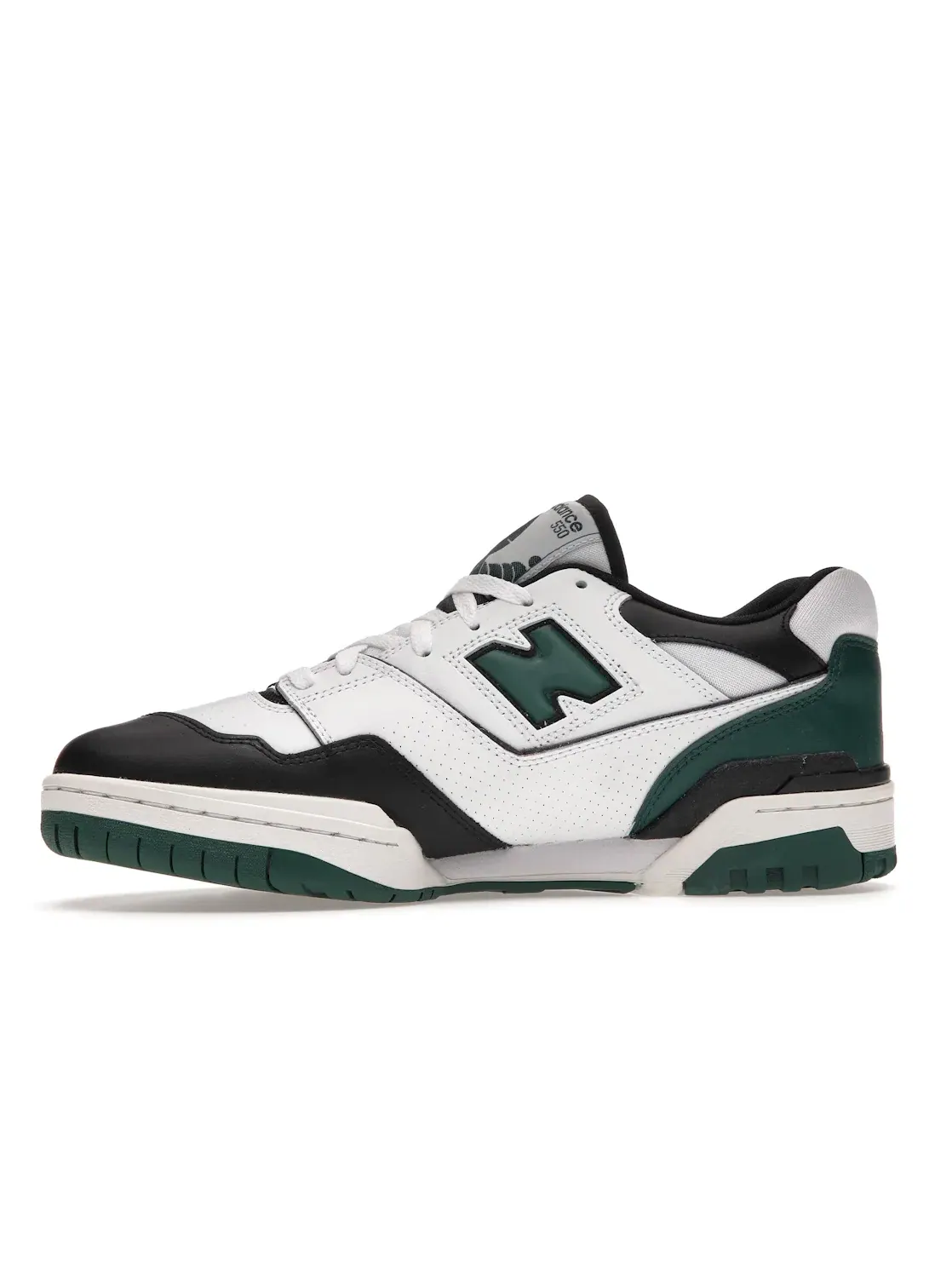 Мужские кроссовки Lifestyle New Balance 550 — изображение 3 из 4, белый/зеленый