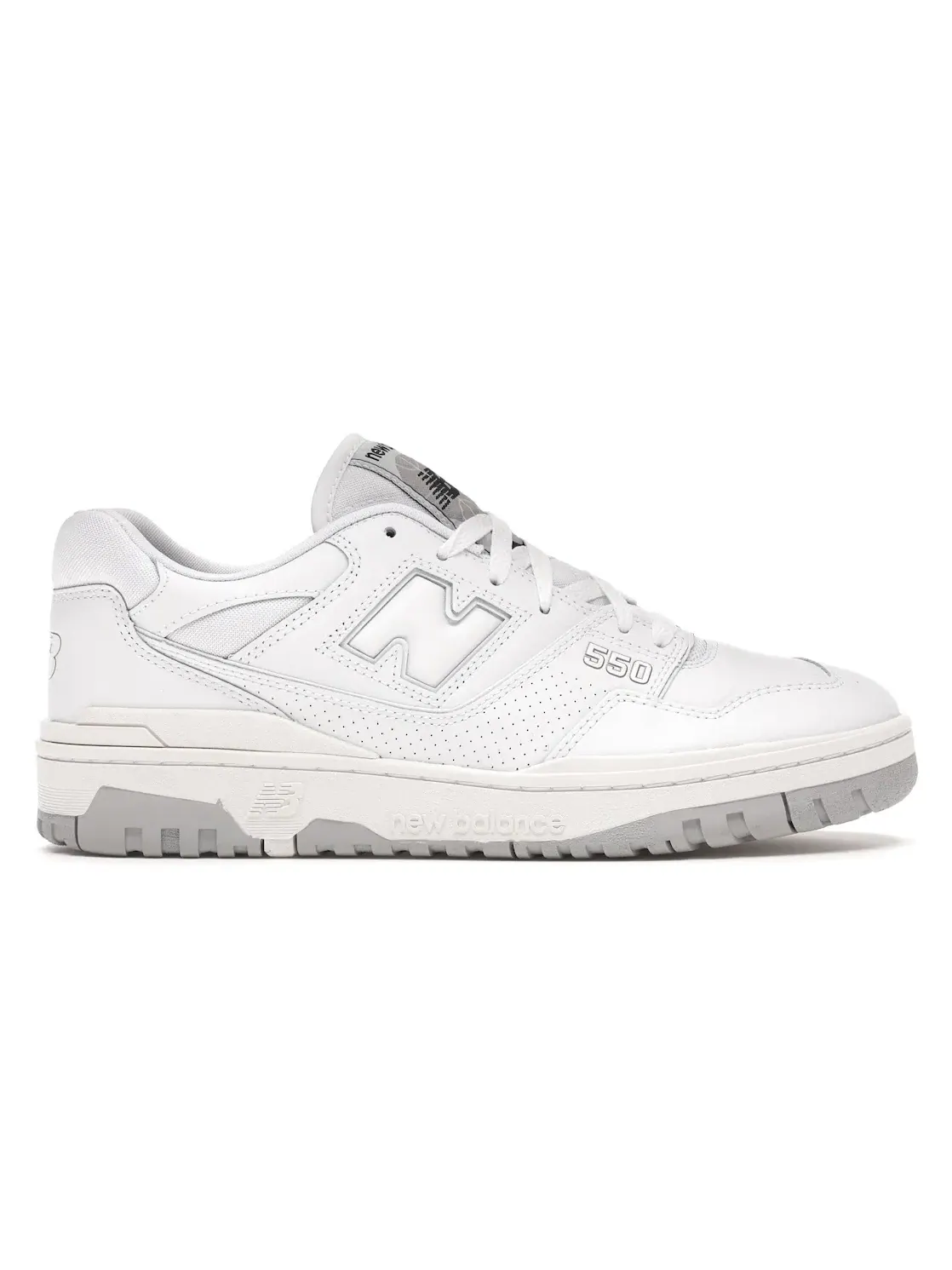 Мужские кроссовки Lifestyle New Balance 550 — изображение 1 из 4, белый/серый
