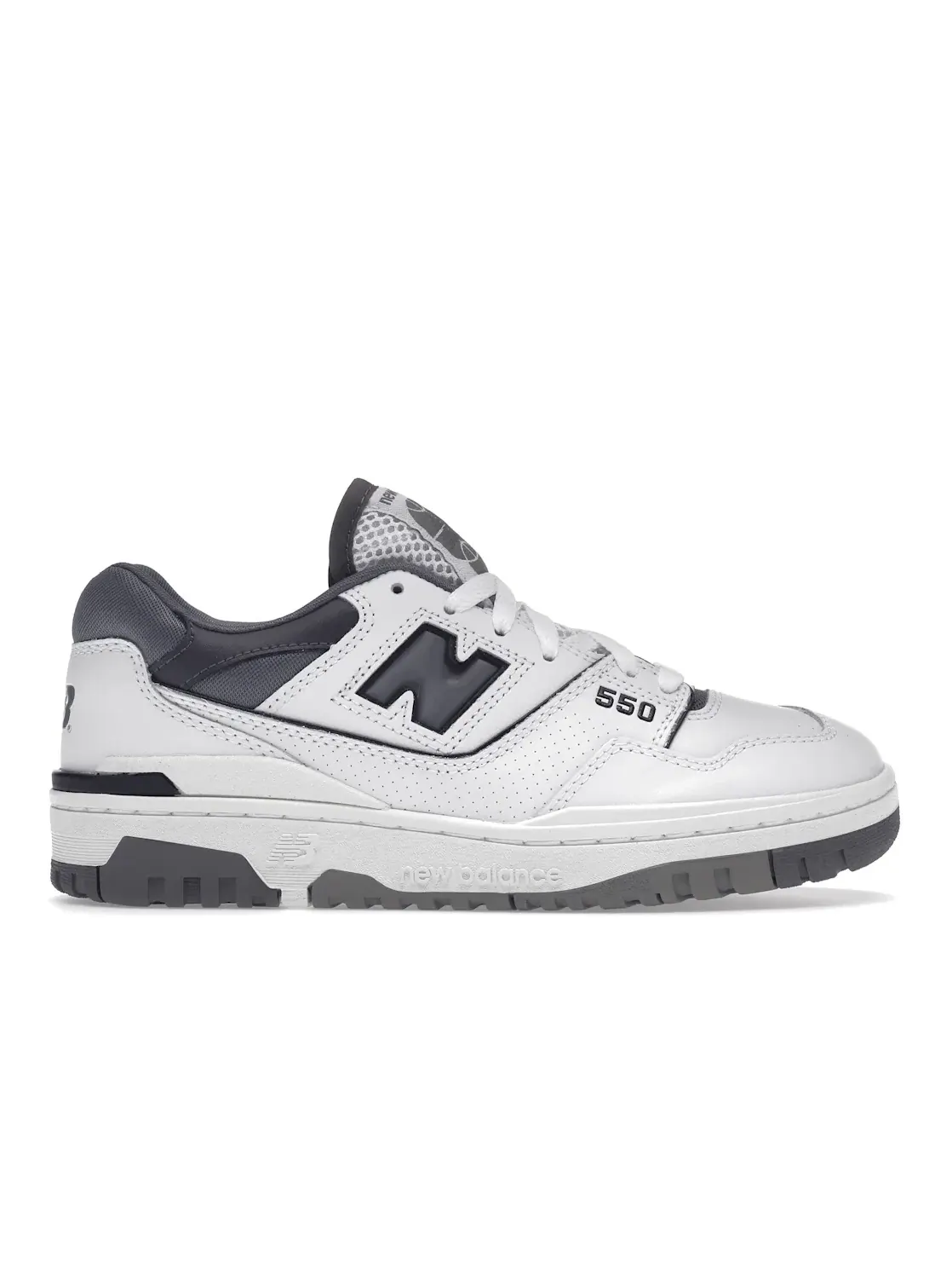 Мужские кроссовки Lifestyle New Balance 550 — изображение 1 из 4, белый//светлый серый