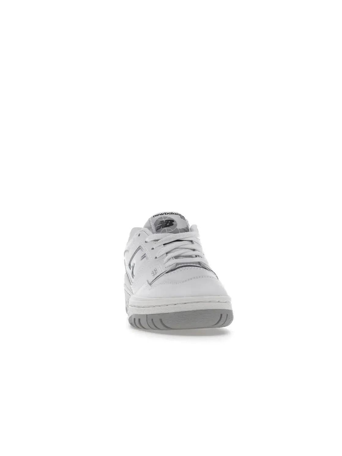 Детские кроссовки для мальчиков и девочек с ретро-дизайном New Balance 550 — изображение 2 из 4, белый серый