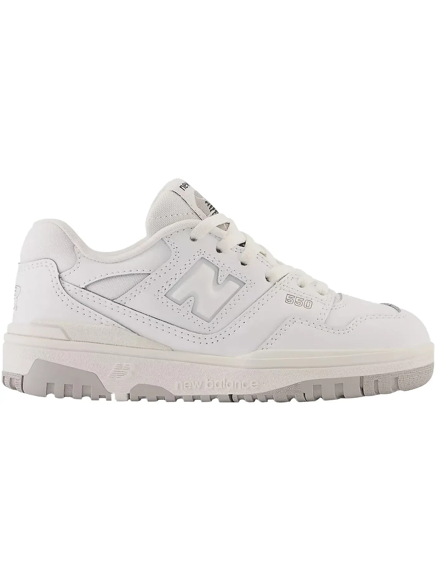 Детские кроссовки Lifestyle New Balance 550 — изображение 1 из 1, белый/серый
