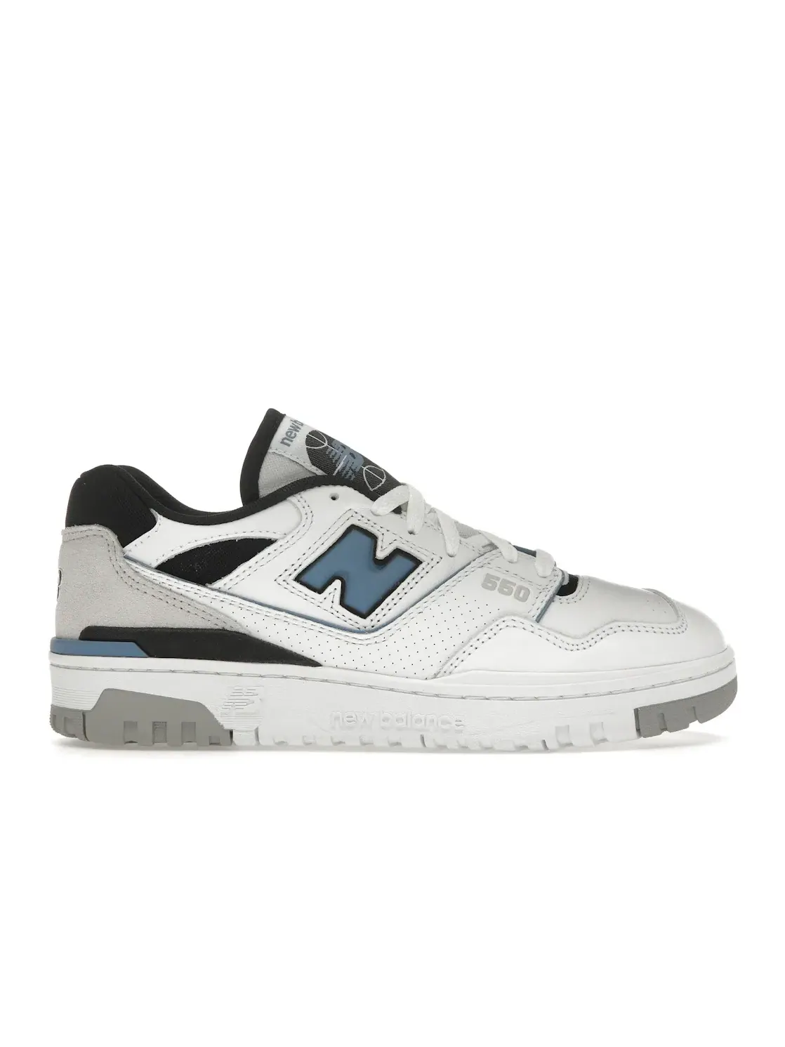Мужские кроссовки Lifestyle New Balance 550 — изображение 1 из 4, белый синий серый