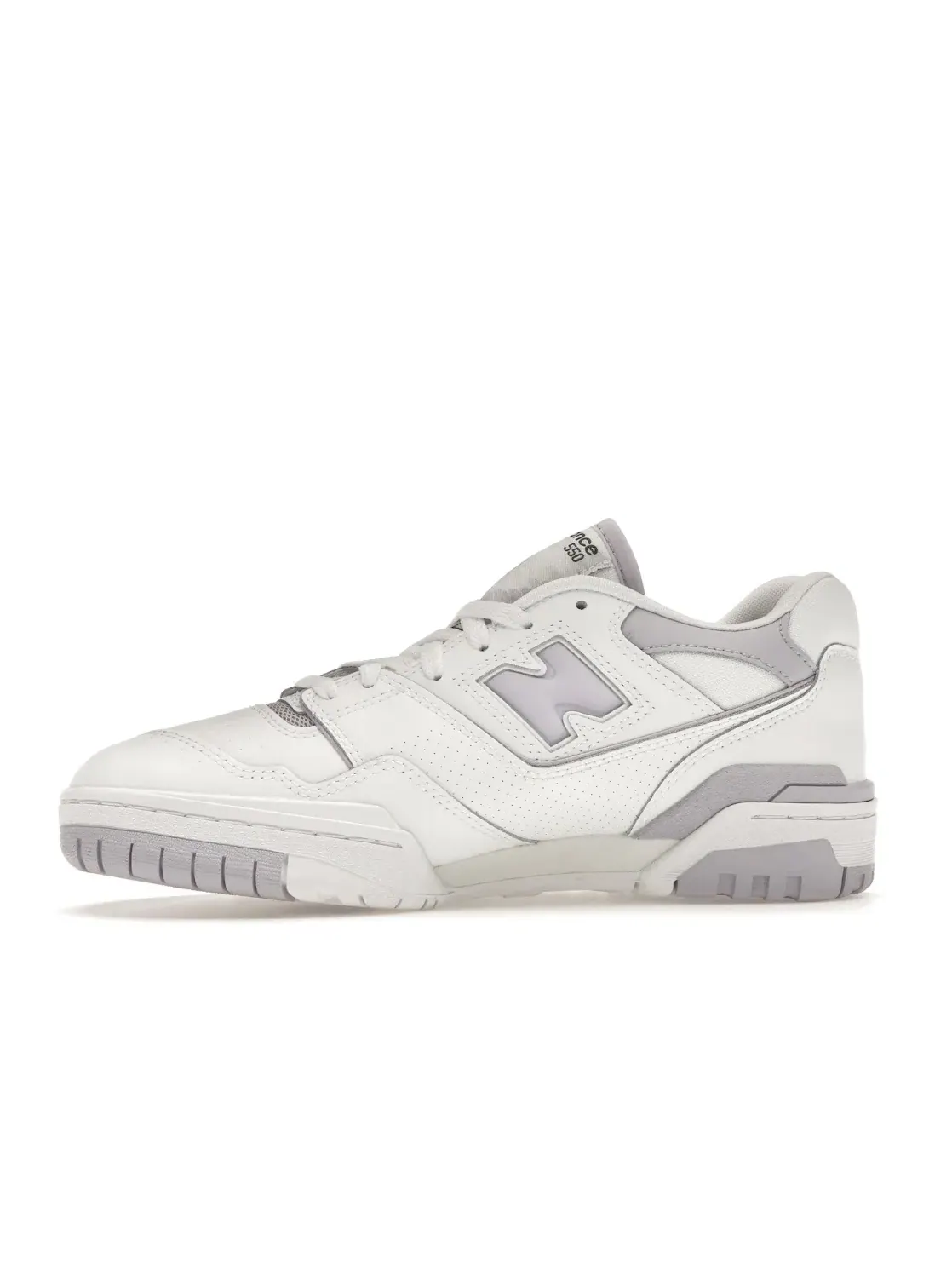 Женские кроссовки с низким профилем New Balance 550 — изображение 3 из 4, белый/серый фиолетовый