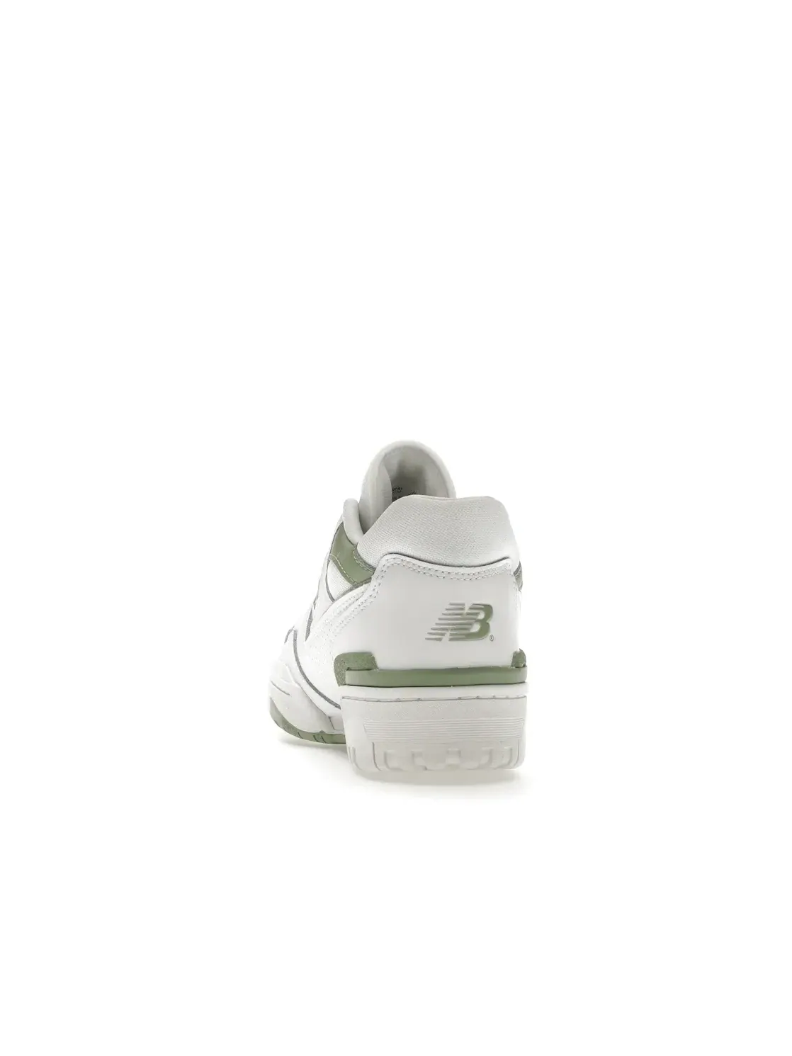 Мужские кроссовки с низким верхом New Balance 550 — изображение 4 из 4, белый зеленый