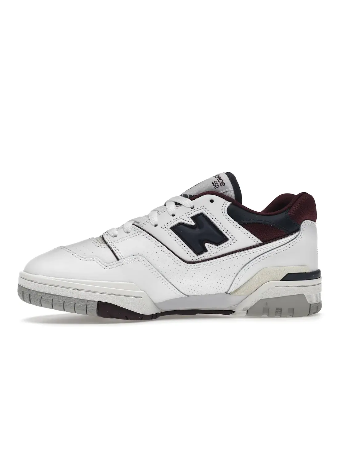Кроссовки lifestyle белые с сочетанием цветов New Balance 550 — изображение 3 из 4