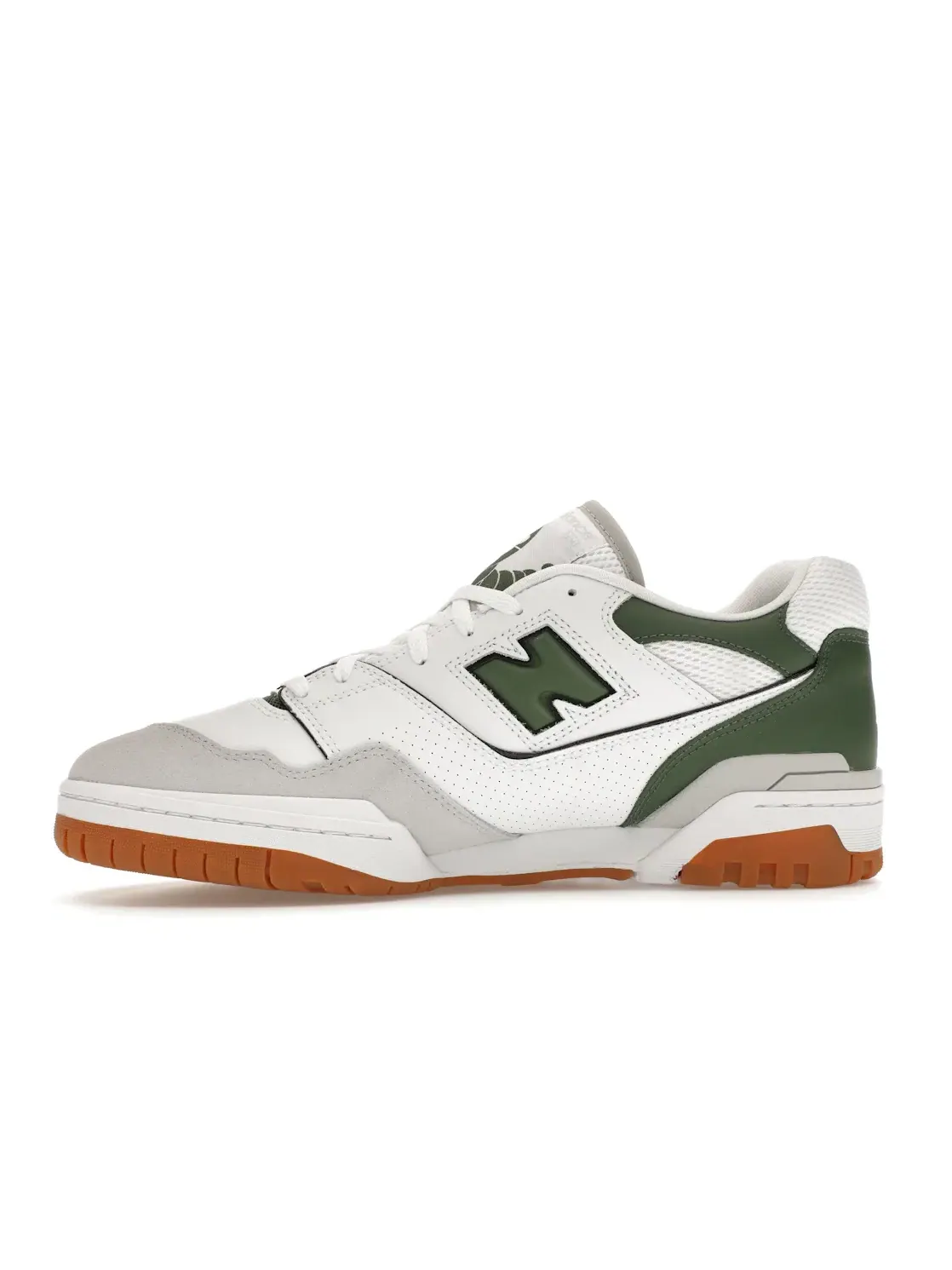 Мужские кроссовки в ретро-стиле New Balance 550 — изображение 3 из 4, белый//серый