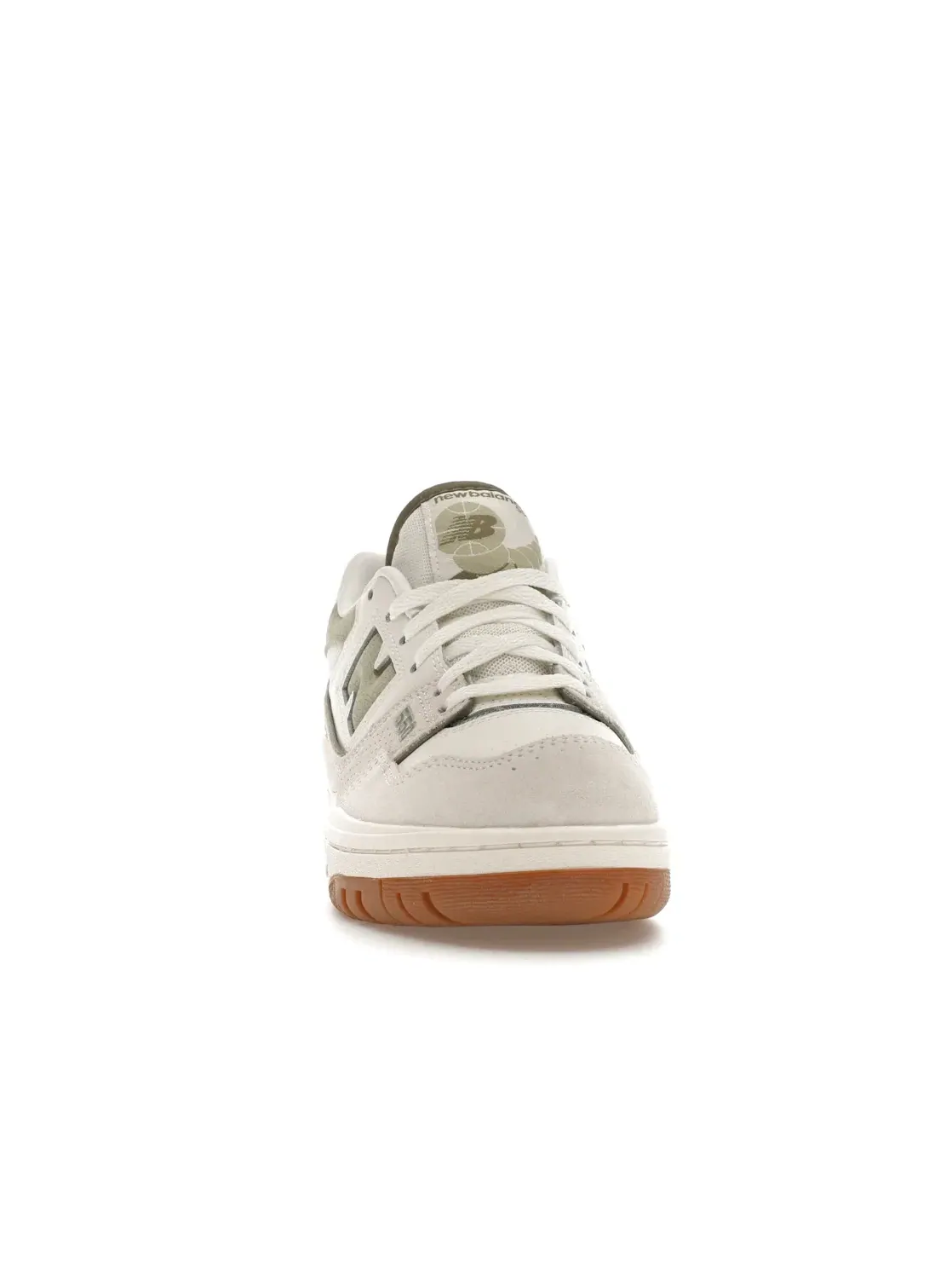 Женские кроссовки Lifestyle New Balance 550 — изображение 2 из 4, белый/оливковый
