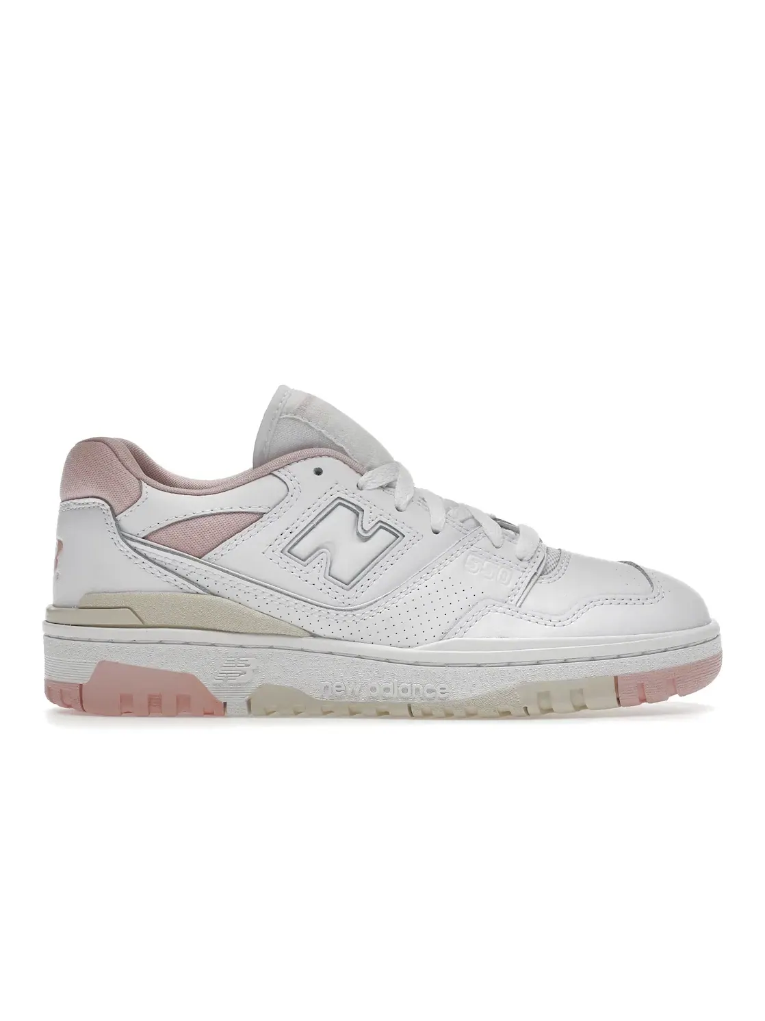 Женские кроссовки Lifestyle New Balance 550 — изображение 1 из 4, белый/розовый/кремовый