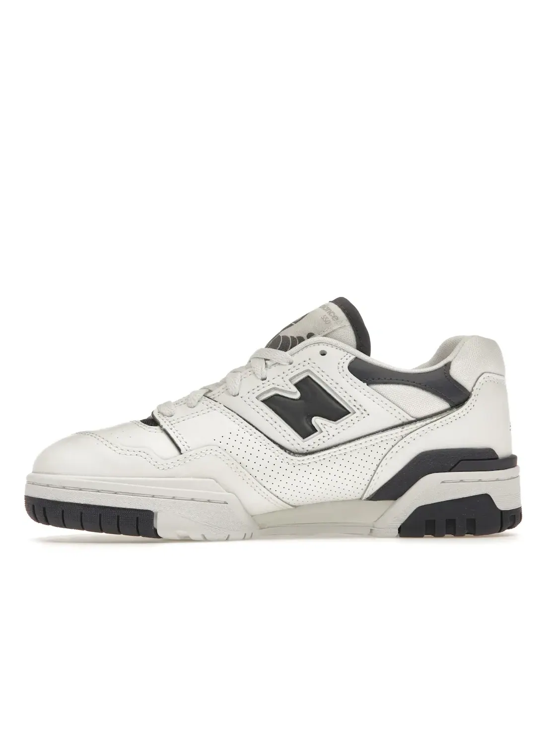 Женские кроссовки с контрастными вставками New Balance 550 — изображение 3 из 4, белый/темный