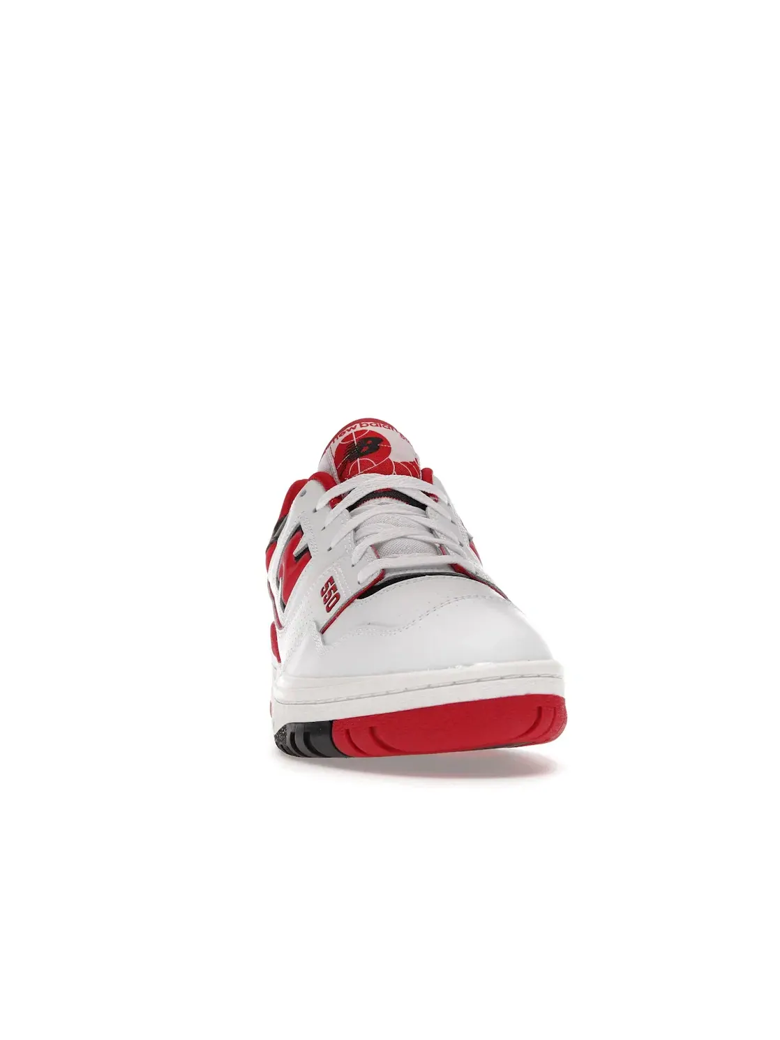 Мужские кроссовки Lifestyle New Balance 550 — изображение 2 из 4, белый/красный