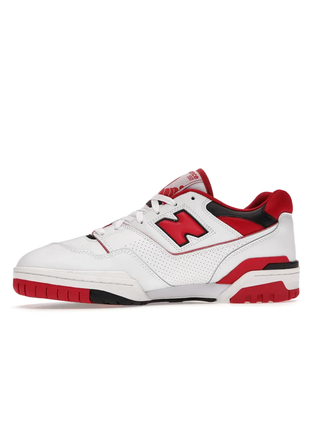 Мужские кроссовки Lifestyle New Balance 550 — изображение 3 из 4, белый/красный