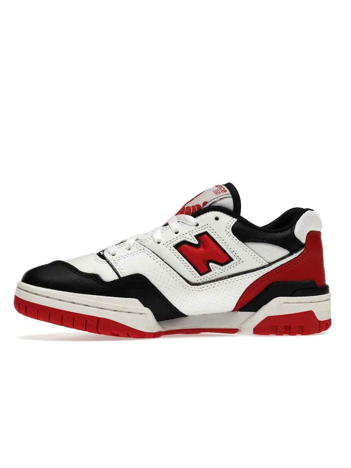 Женские кроссовки Lifestyle New Balance 550 — изображение 3 из 4, белый/красный