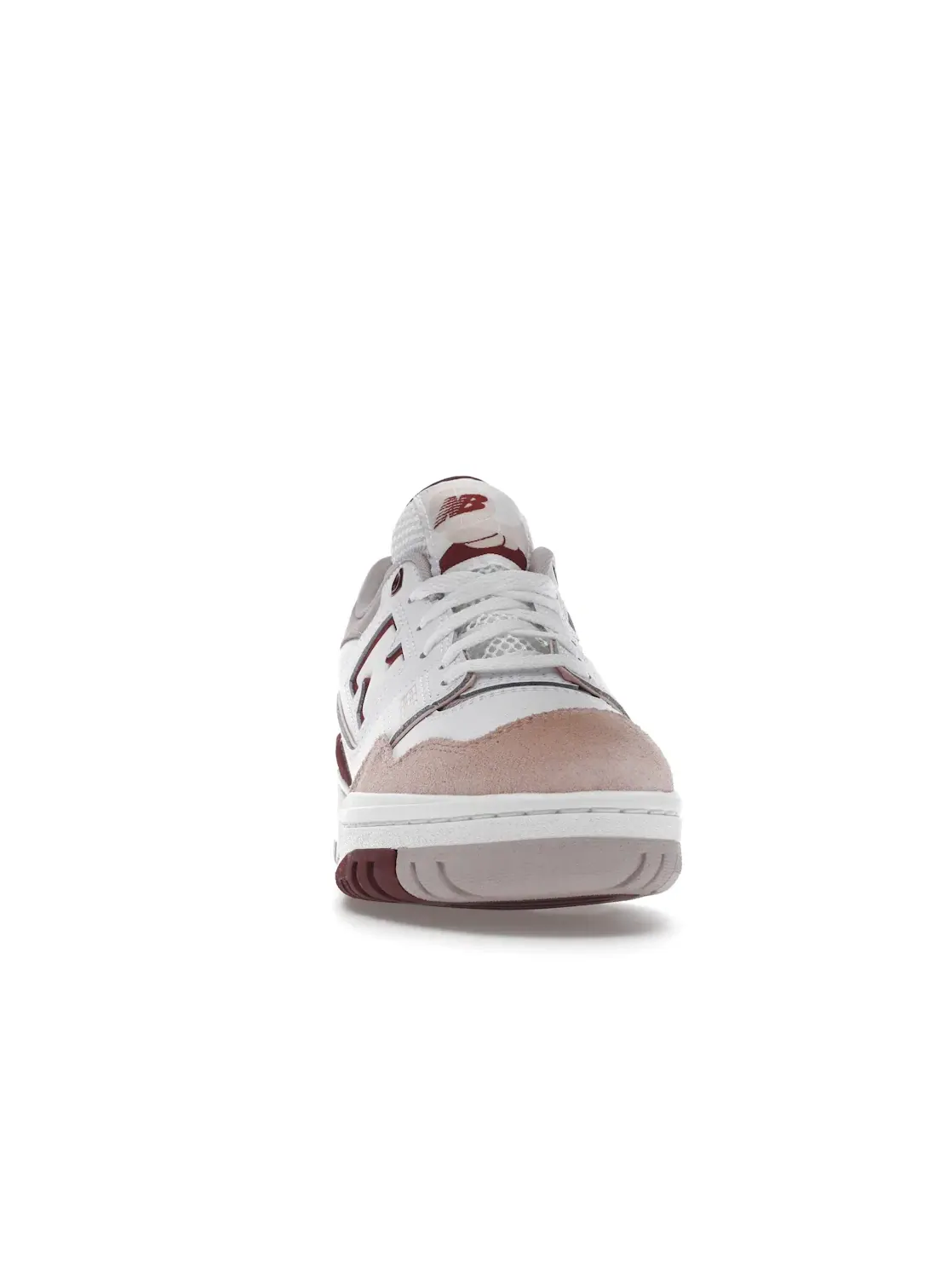 Женские кроссовки с кожаным верхом New Balance 550 — изображение 2 из 4, белый