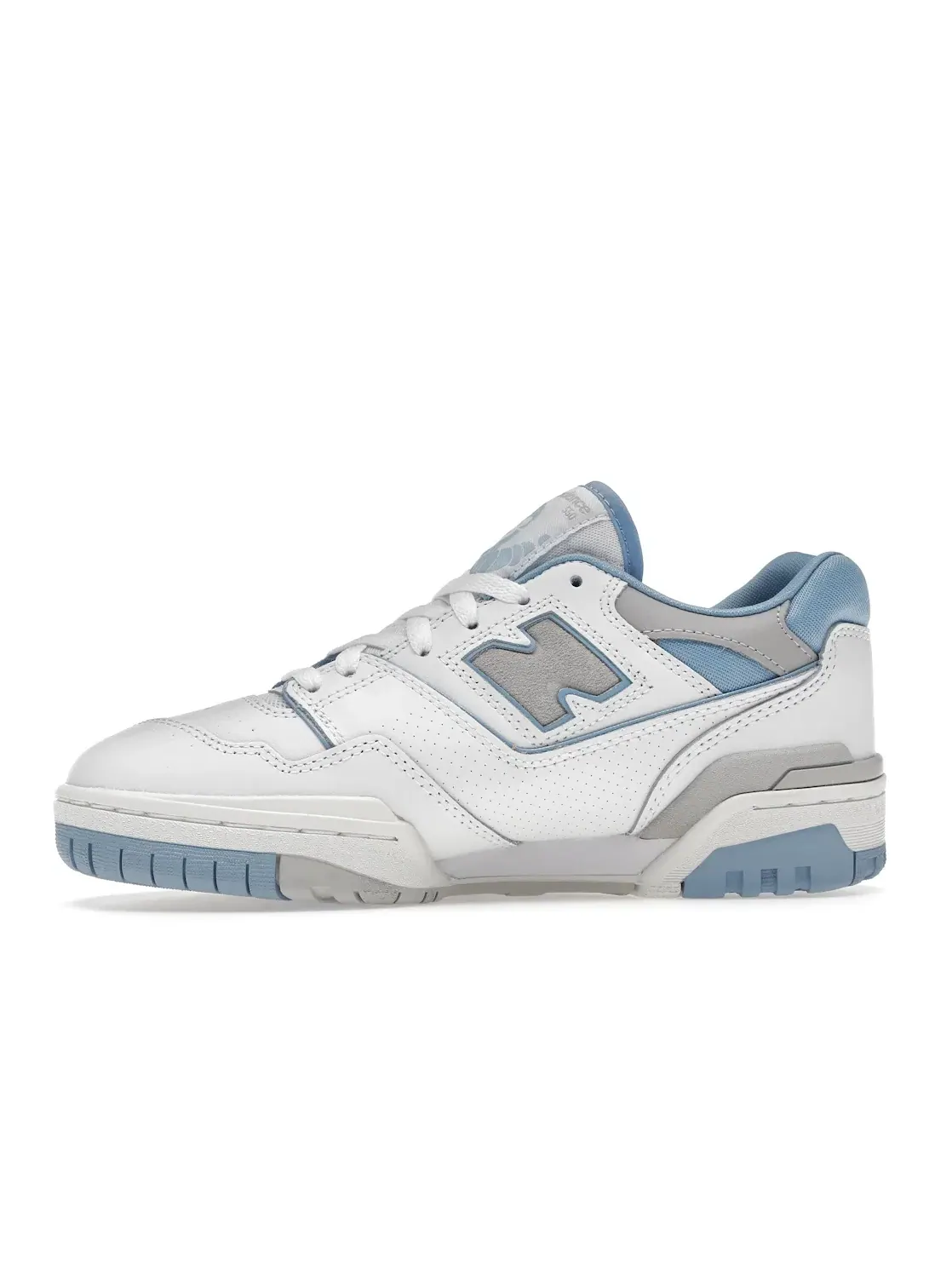 Женские кроссовки с перфорированной кожей New Balance 550 — изображение 3 из 4, белый/синий/серый