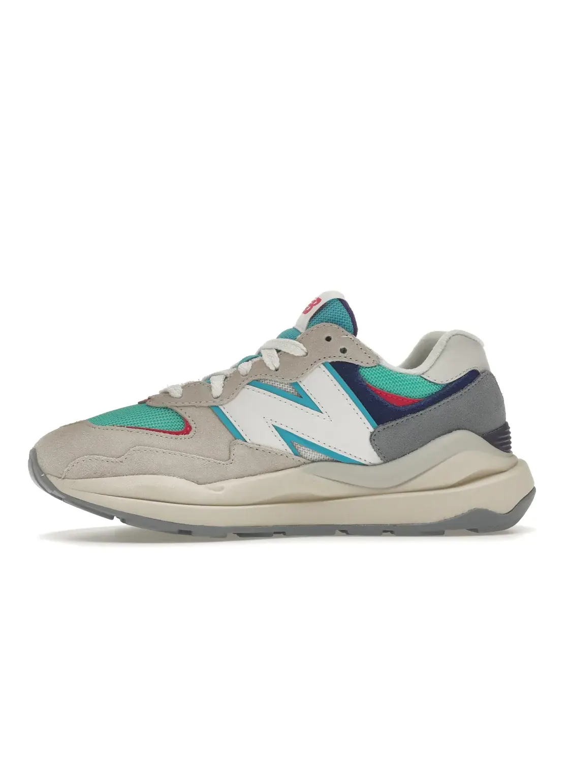 Женские кроссовки с комбинированным верхом New Balance 57/40 — изображение 3 из 4, фиолетовый