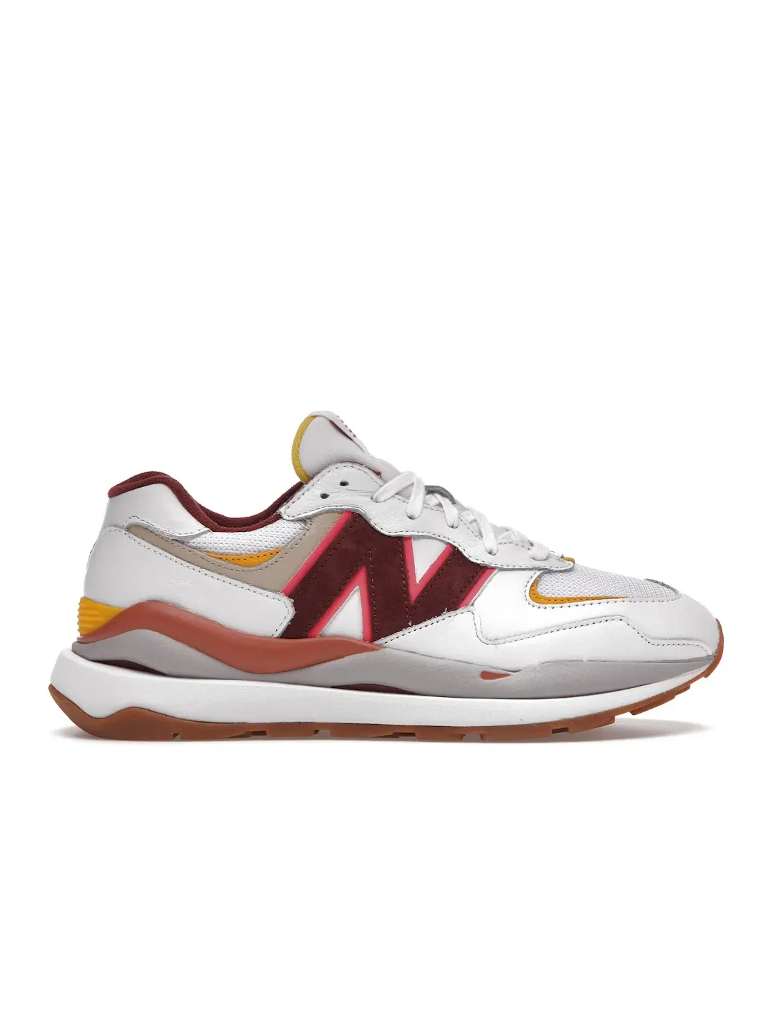 Женские кроссовки Lifestyle New Balance 57/40 Bandier — изображение 1 из 4, белый