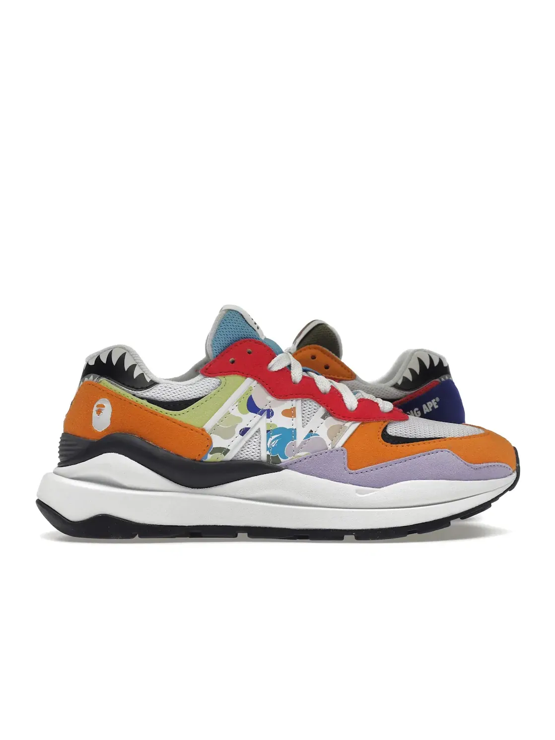 Мужские кроссовки Lifestyle New Balance 57/40 BAPE Multi — изображение 1 из 4, мульти/мульти/мульти