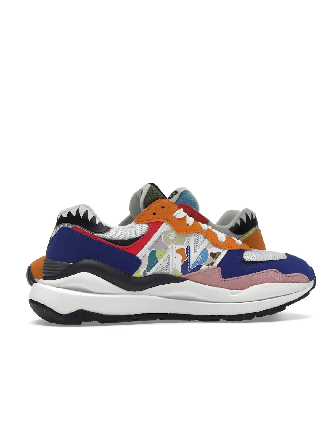 Мужские кроссовки Lifestyle New Balance 57/40 BAPE Multi — изображение 3 из 4, мульти/мульти/мульти