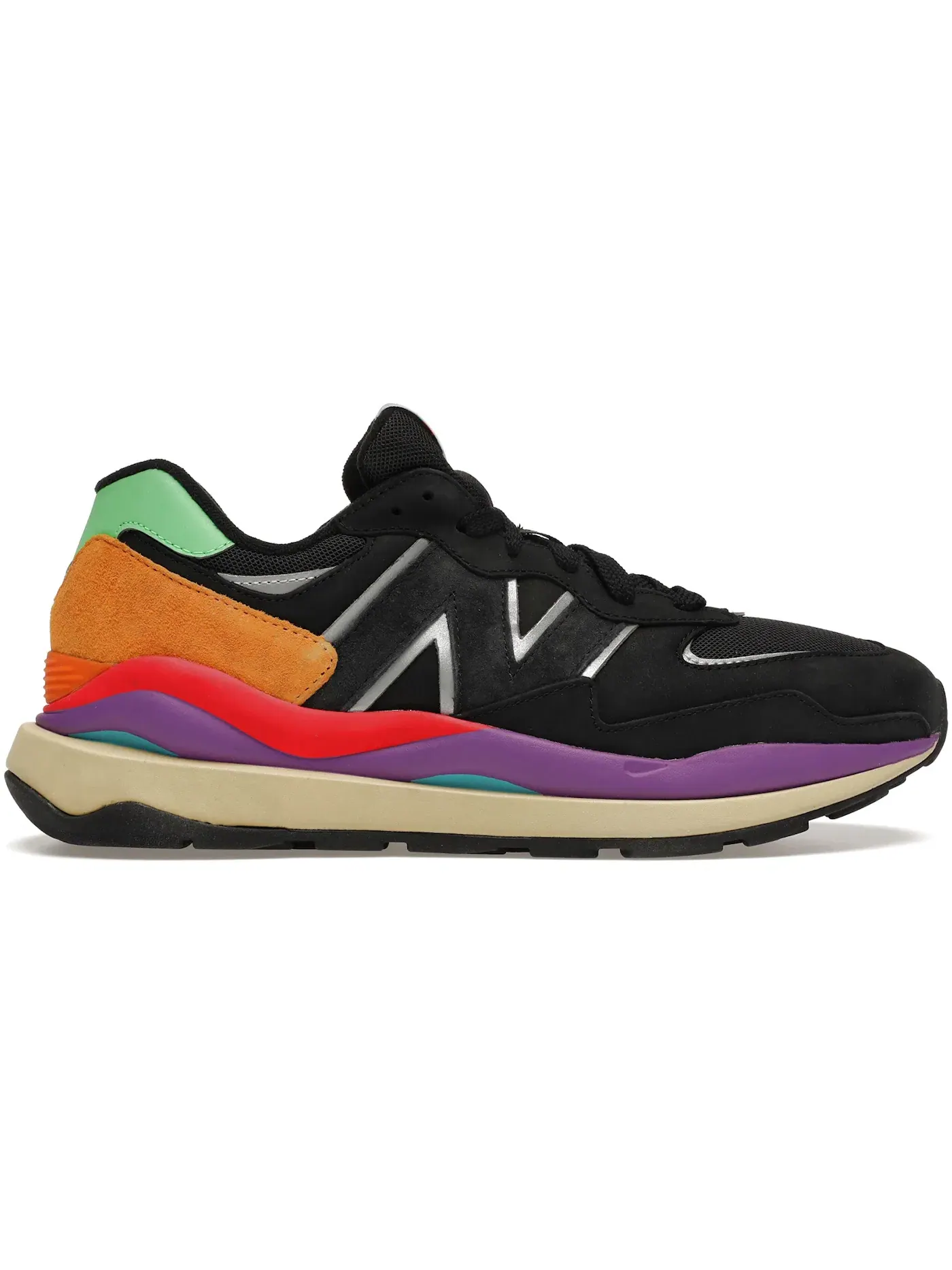 Мужские кроссовки Lifestyle New Balance 57/40 — изображение 1 из 1, черный/мульти