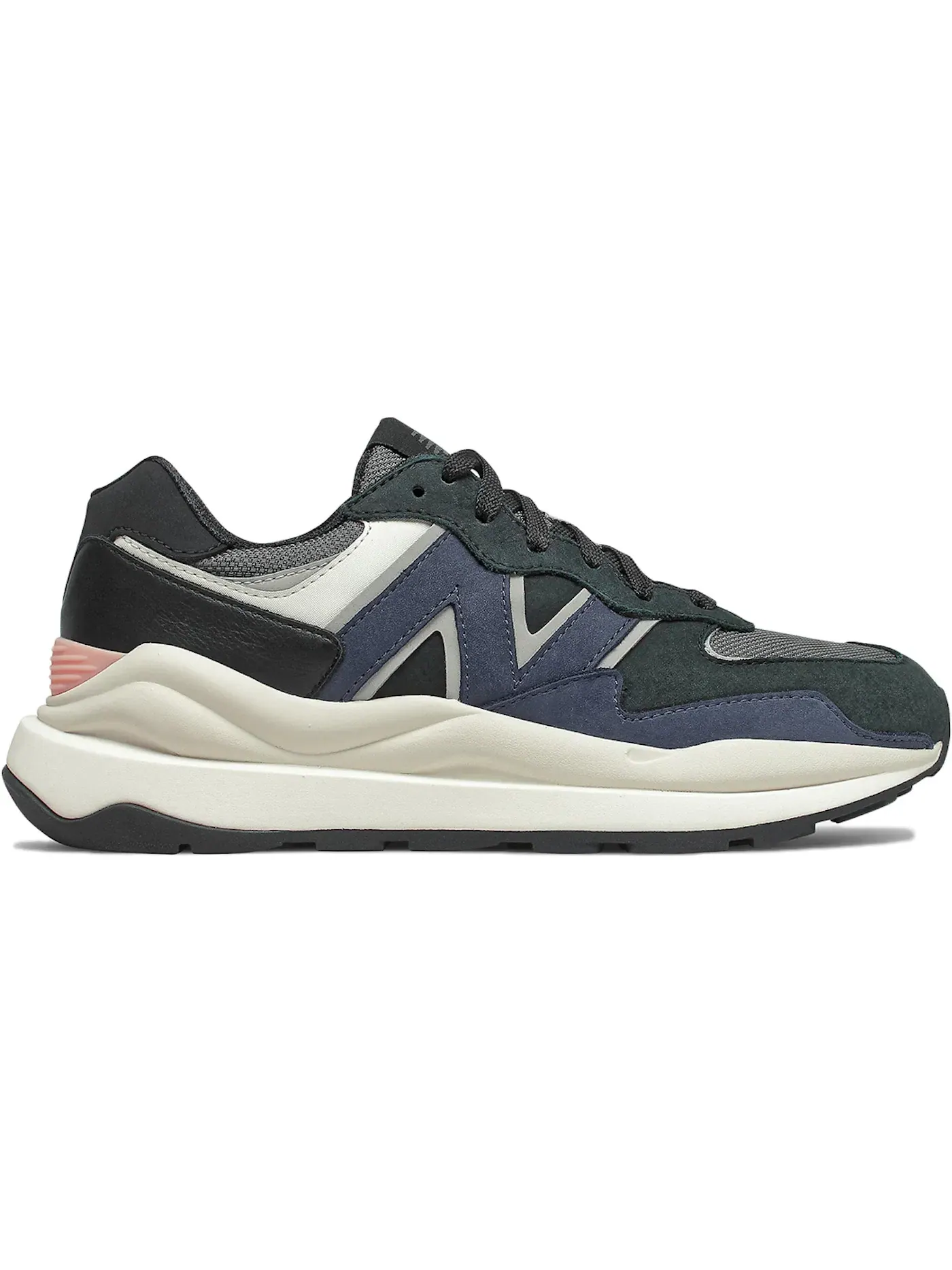 Женские кроссовки Lifestyle New Balance 57/40 — изображение 1 из 1, черный/темно-синий