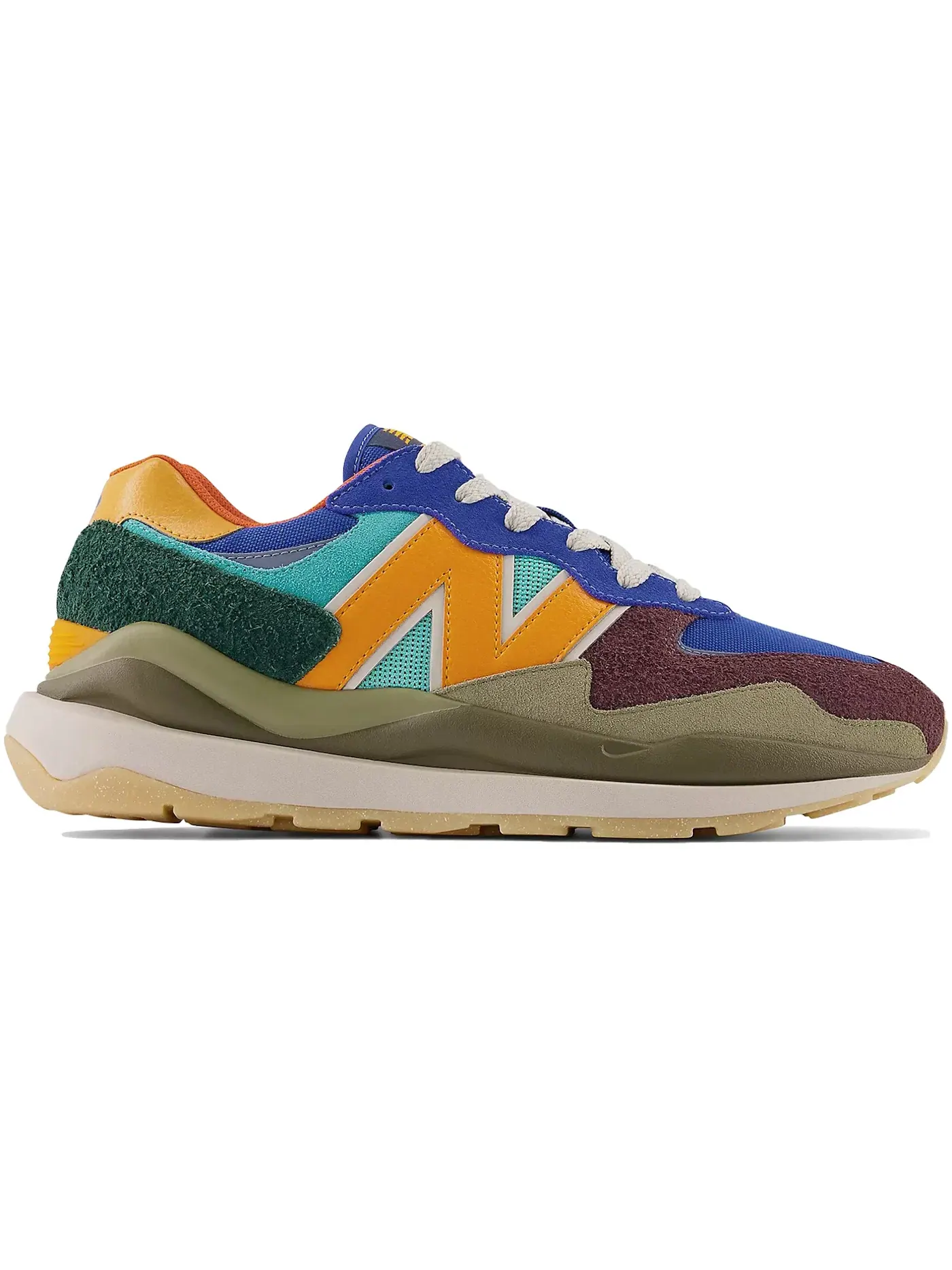 Мужские кроссовки Lifestyle New Balance 57/40, Cobalt/Marigold/Dark Camo — изображение 1 из 1