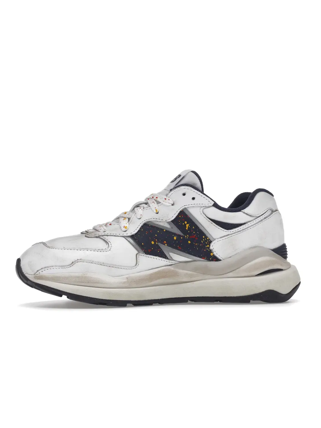 Мужские кроссовки Lifestyle New Balance 57/40 — изображение 3 из 4, белый/натуральный индиго