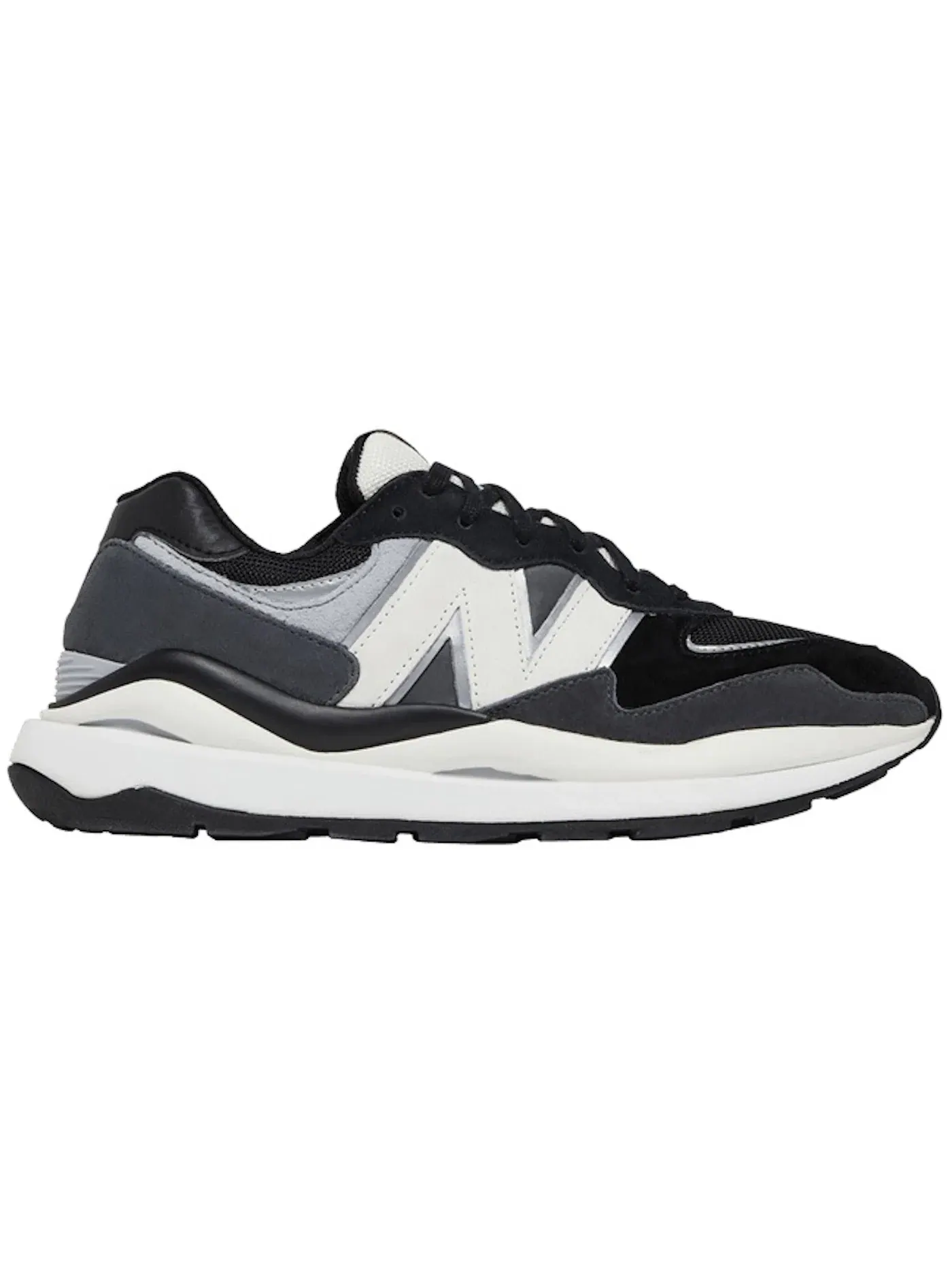 Мужские кроссовки Lifestyle New Balance 57/40 — изображение 1 из 1, черный/белый