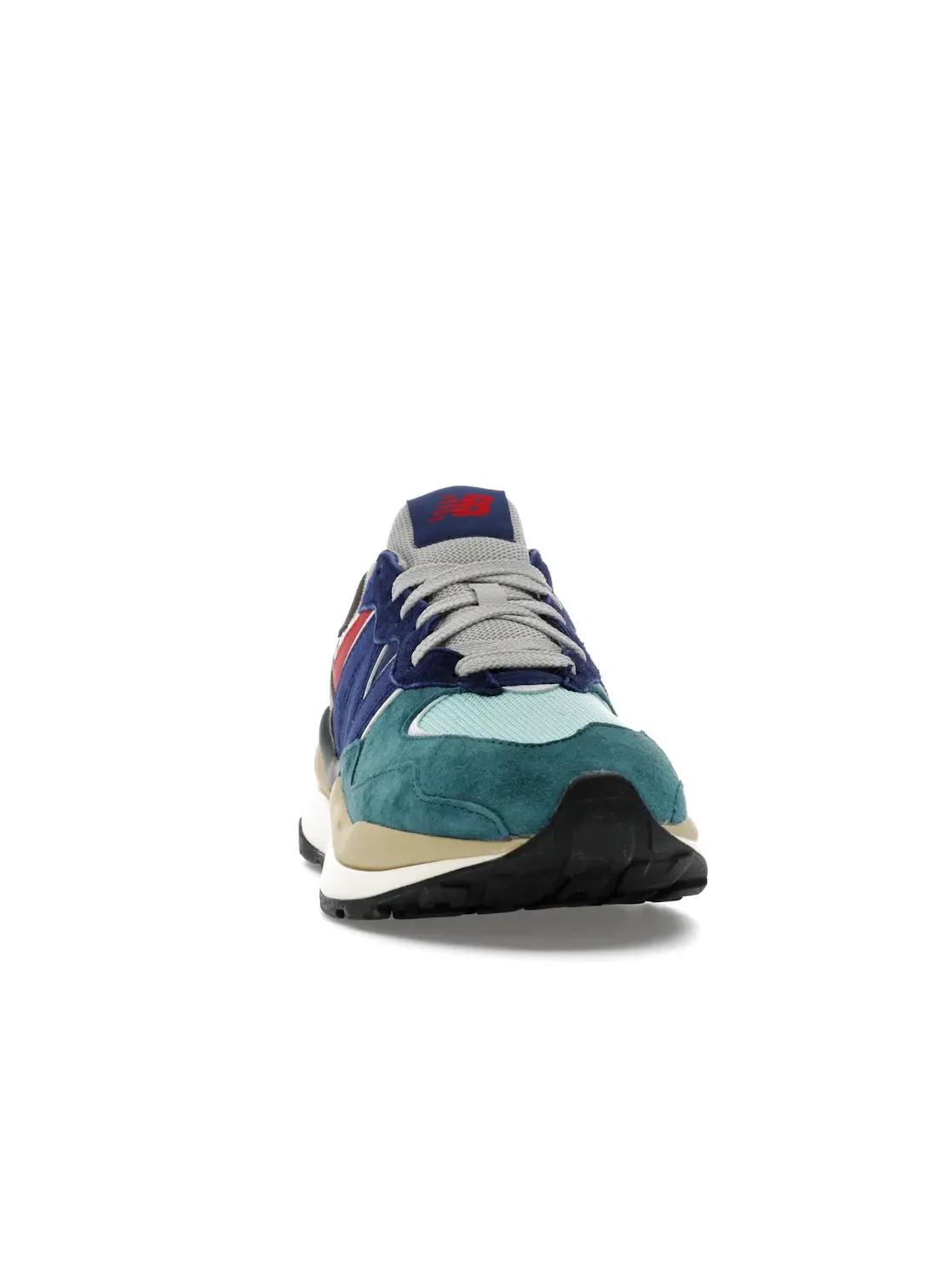 Мужские кроссовки Lifestyle New Balance 57/40 — изображение 2 из 4, светлый серый/красный