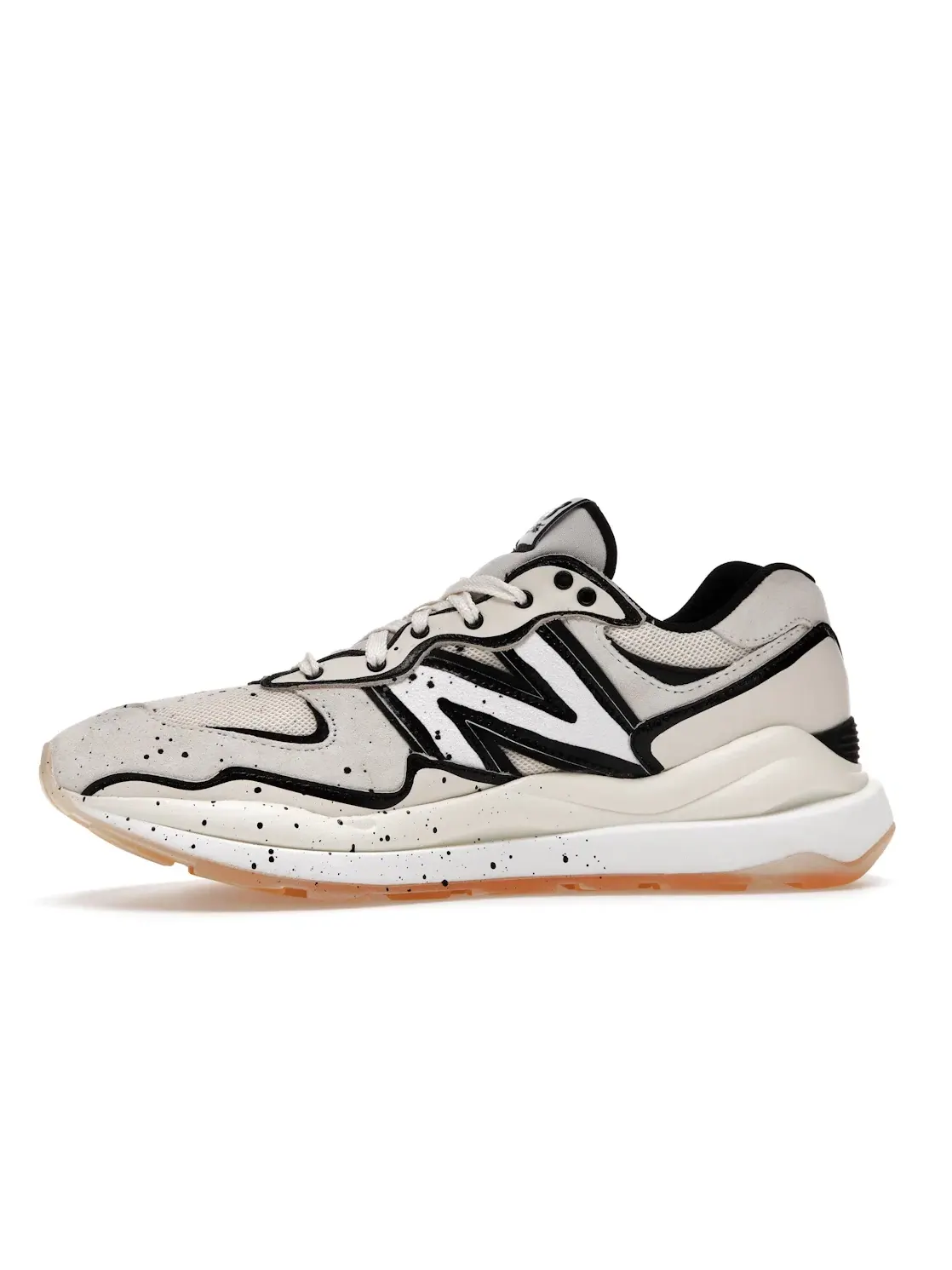 Мужские кроссовки Lifestyle New Balance 57/40 Joshua Vides — изображение 3 из 4, белый/черный