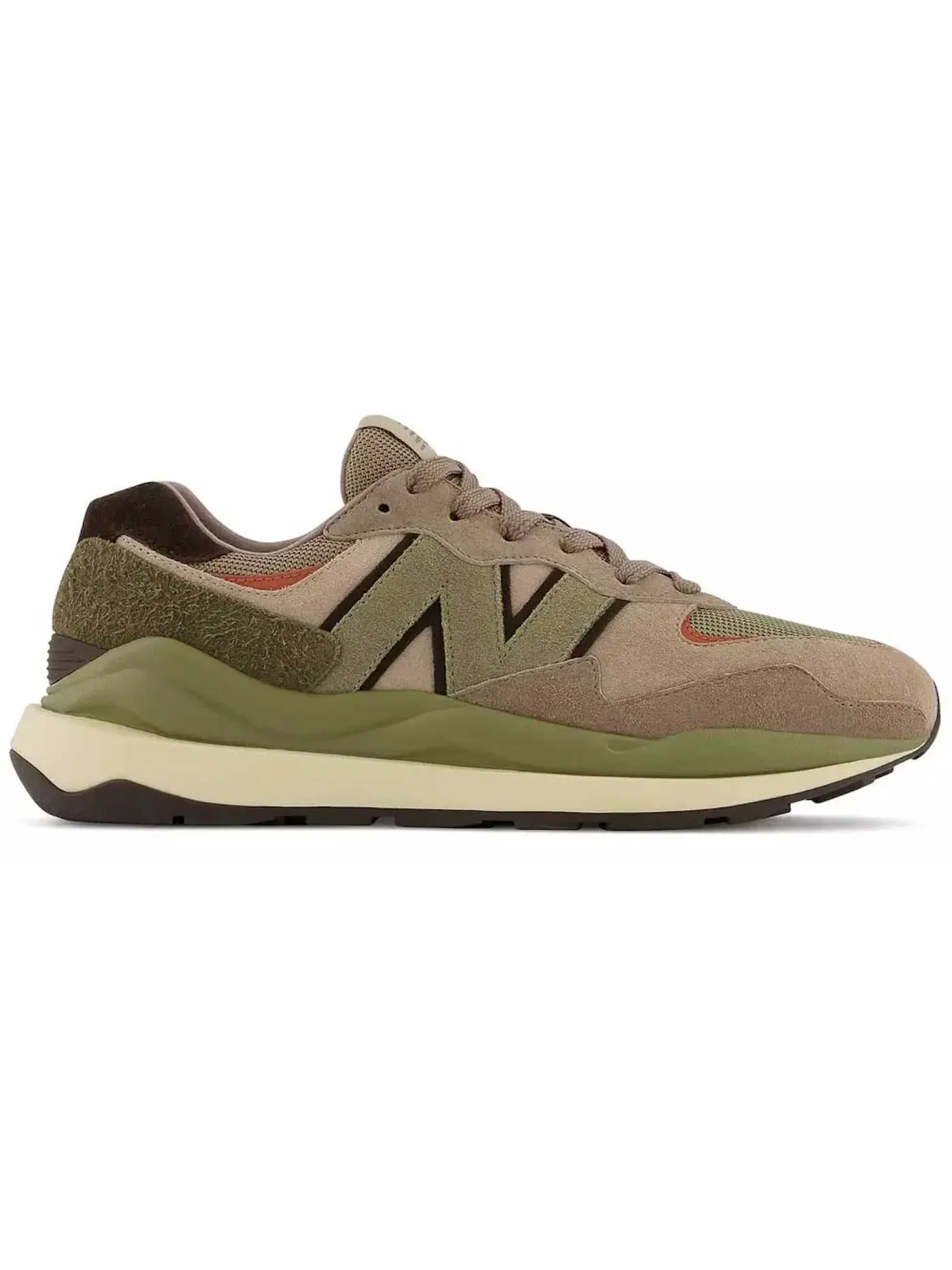 Мужские кроссовки Lifestyle New Balance 57/40, Mushroom/Caramel — изображение 1 из 1