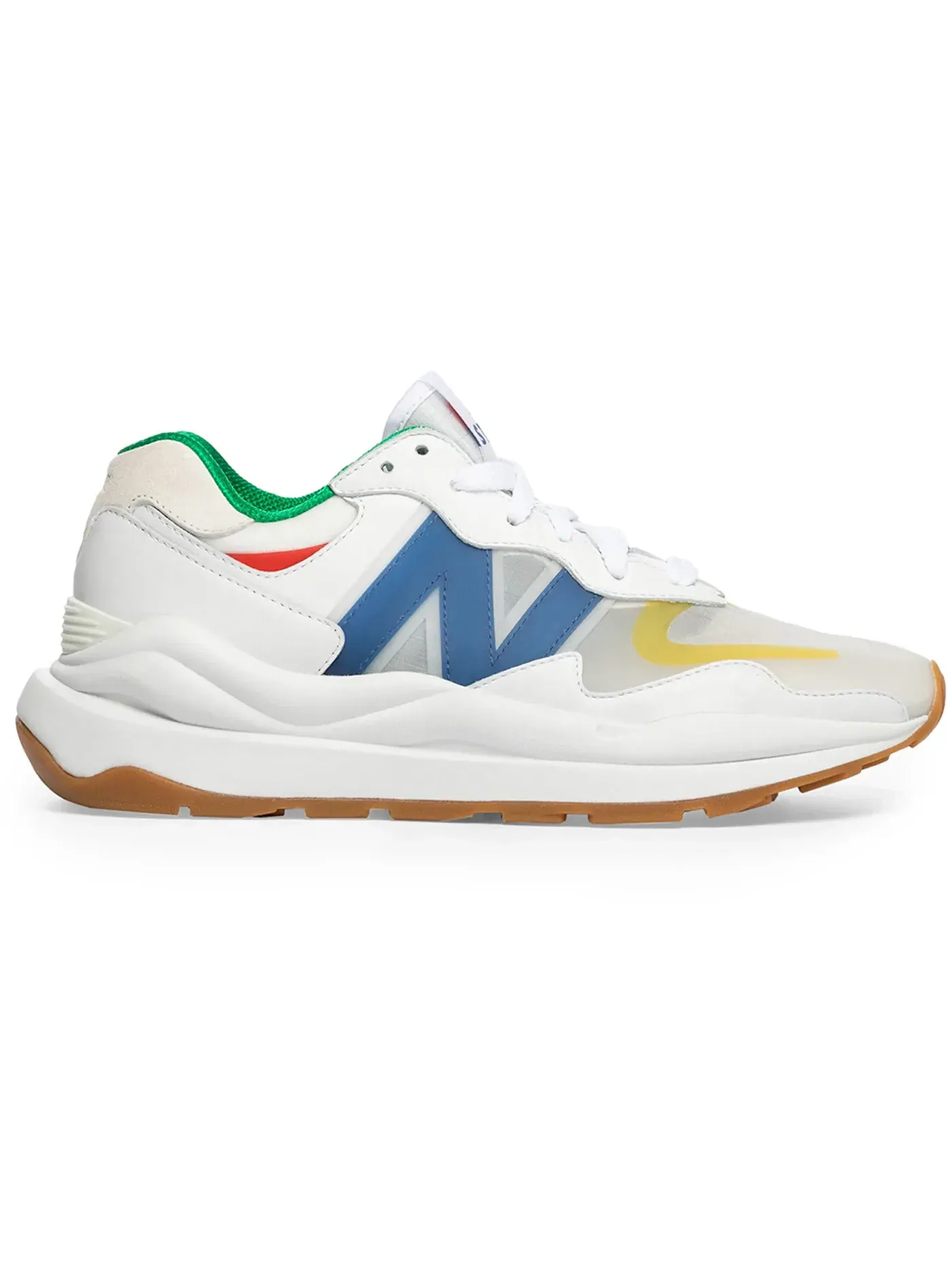 Мужские кроссовки Lifestyle New Balance 57/40 STAUD White — изображение 1 из 2, белый/синий