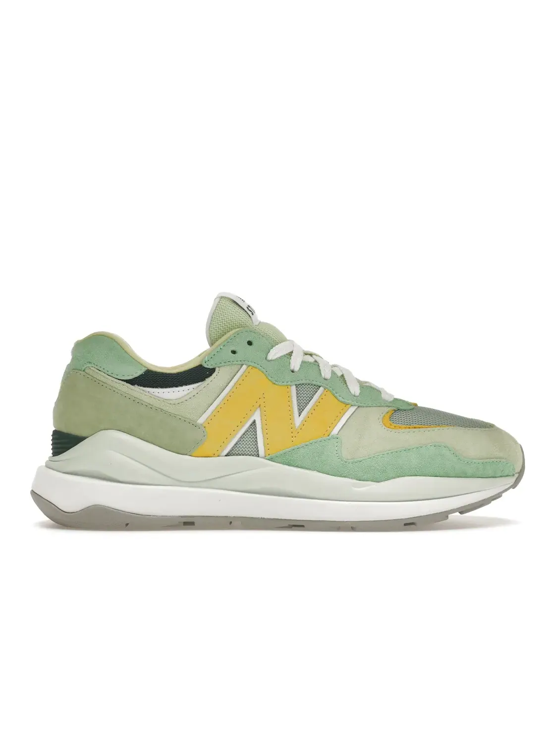 Мужские кроссовки Lifestyle New Balance 57/40 STAUD Green — изображение 1 из 4, зеленый/желтый/белый