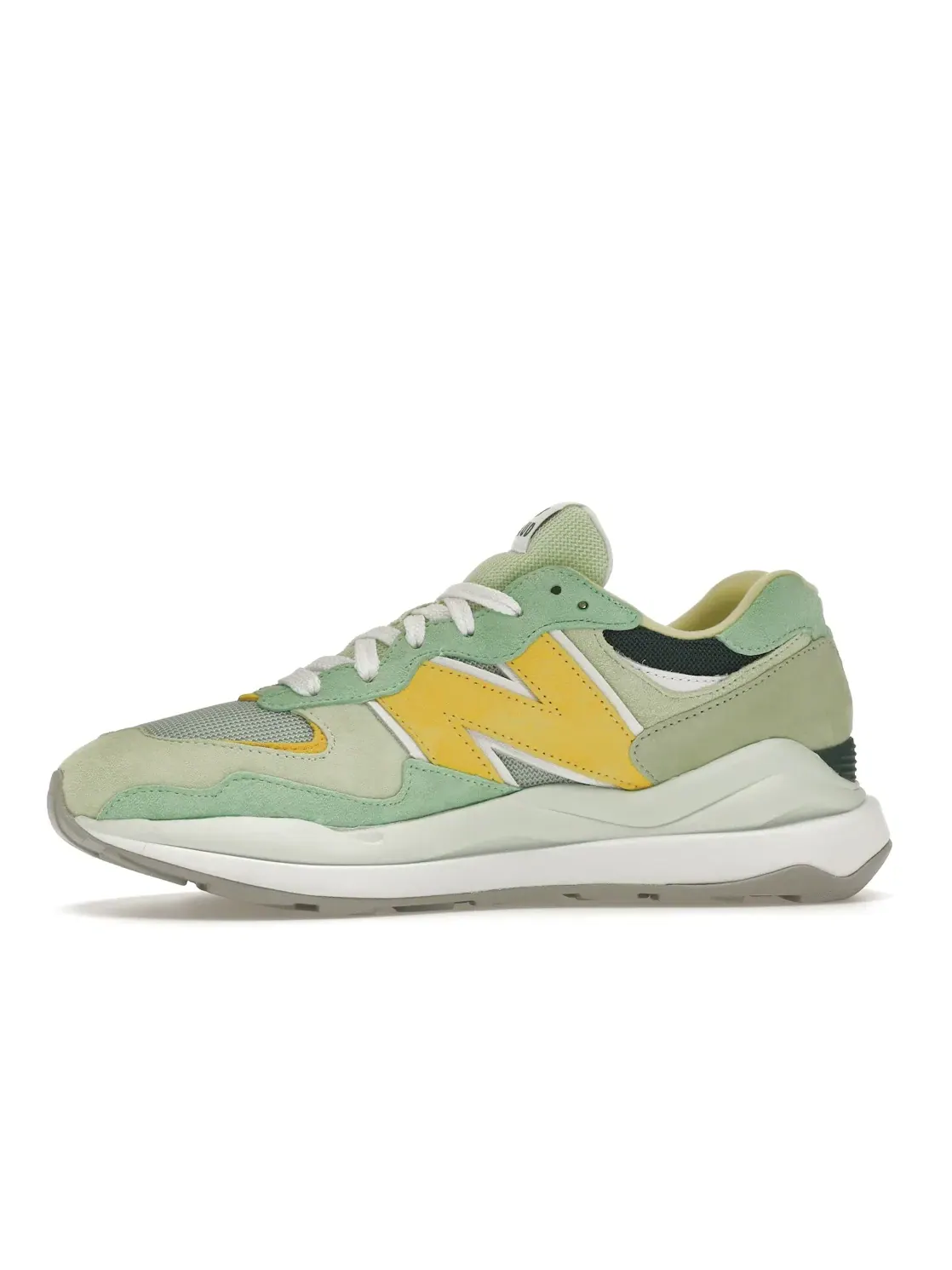 Мужские кроссовки Lifestyle New Balance 57/40 STAUD Green — изображение 3 из 4, зеленый/желтый/белый