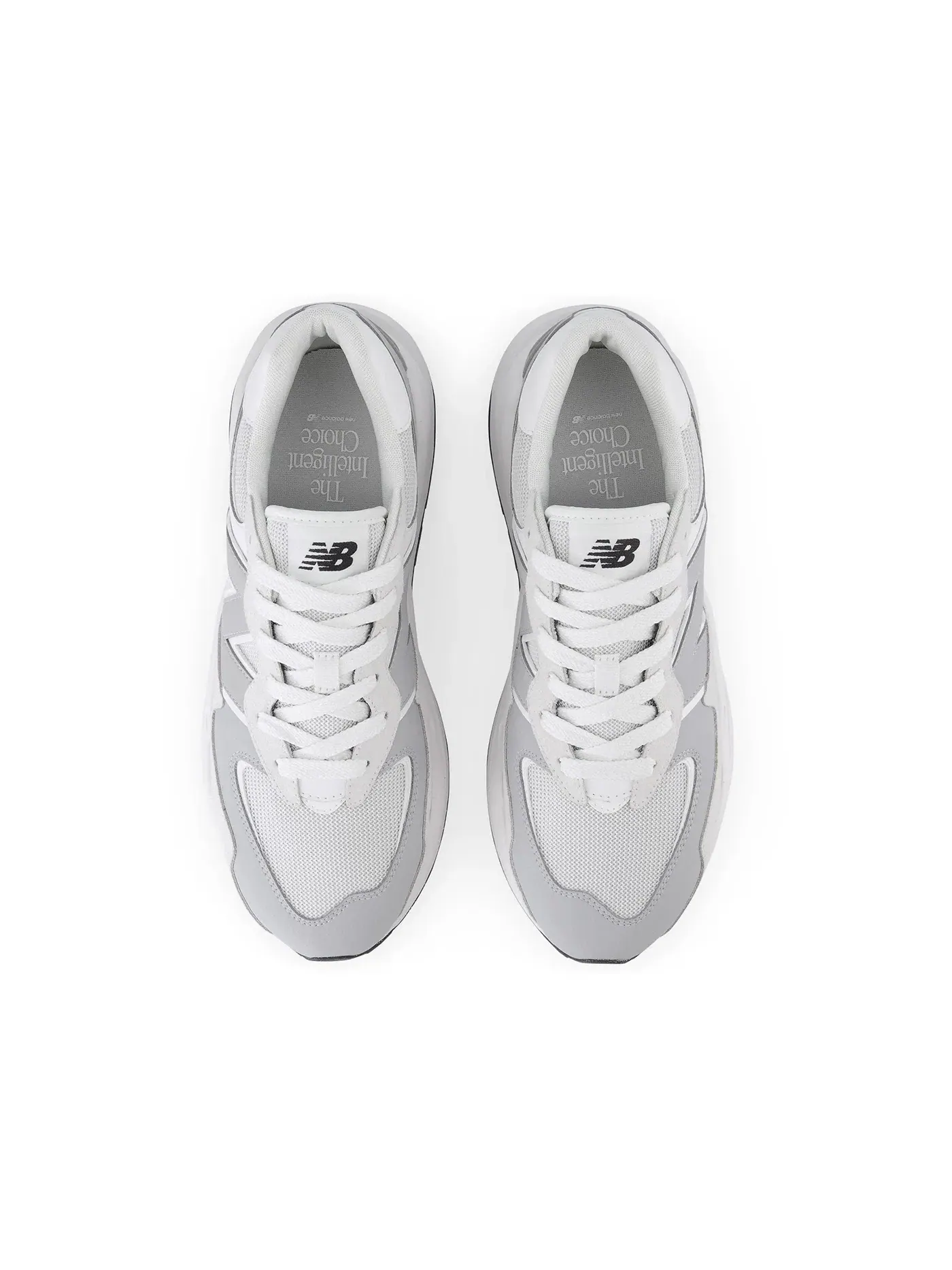 Мужские кроссовки Lifestyle New Balance 57/40 — изображение 3 из 3, белый/серый