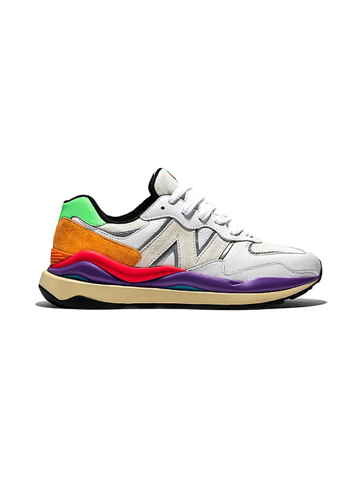 Мужские кроссовки Lifestyle New Balance 57/40 — изображение 1 из 1, белый/мульти