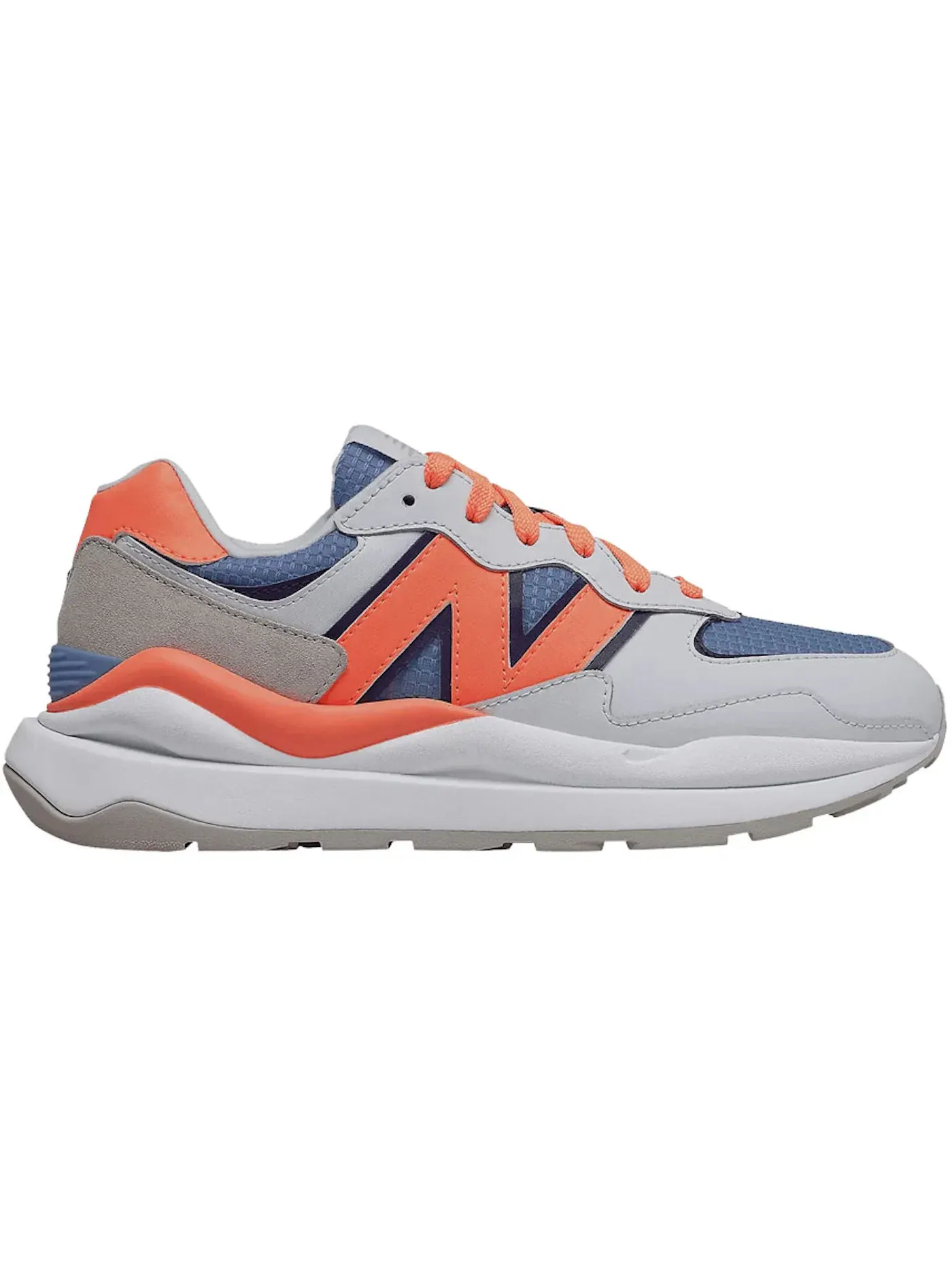 Женские кроссовки Lifestyle New Balance 57/40 — изображение 1 из 1, белый/синий