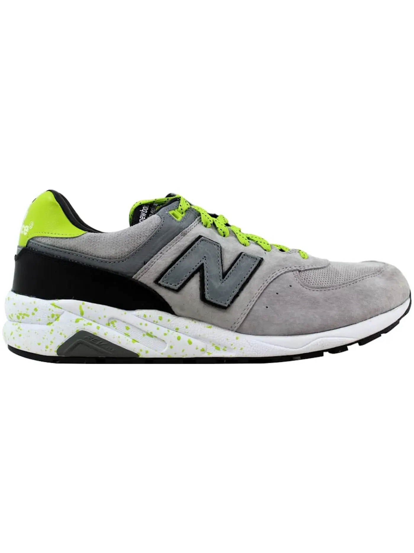 Мужские кроссовки с принтом New Balance 572 Elite — изображение 1 из 1, зеленый/серый