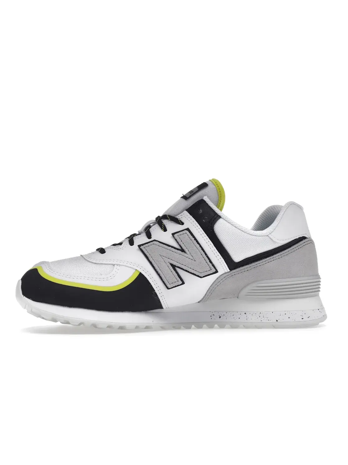 Мужские кроссовки Lifestyle New Balance 574 — изображение 3 из 4, белый//черный