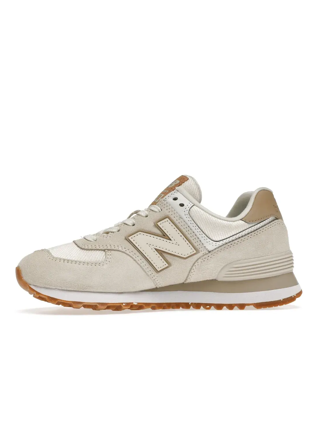 Женские кроссовки Lifestyle New Balance 574 — изображение 3 из 4, кремовый/бежевый
