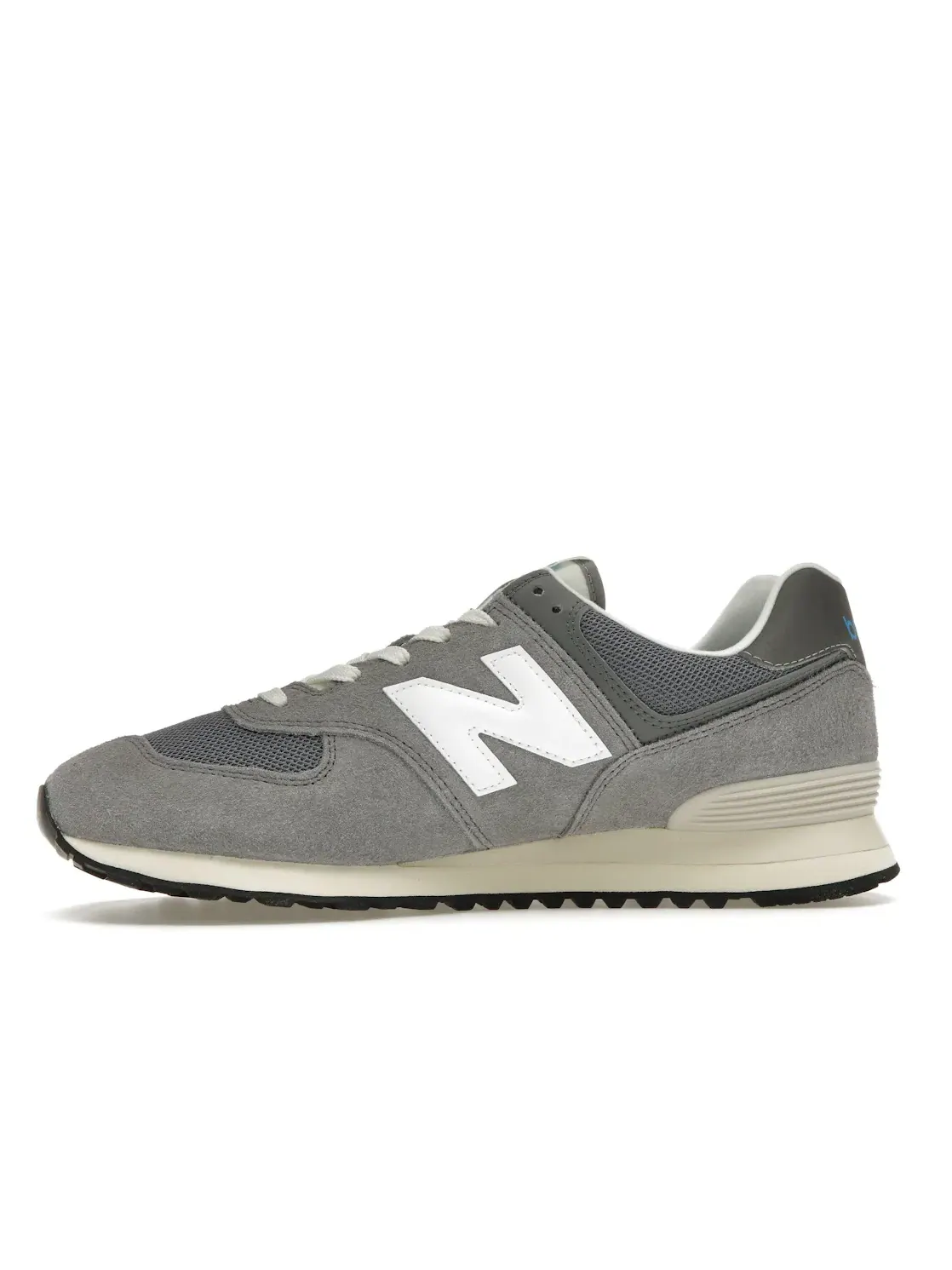 Мужские кроссовки Lifestyle New Balance 574 — изображение 3 из 4, серый/белый